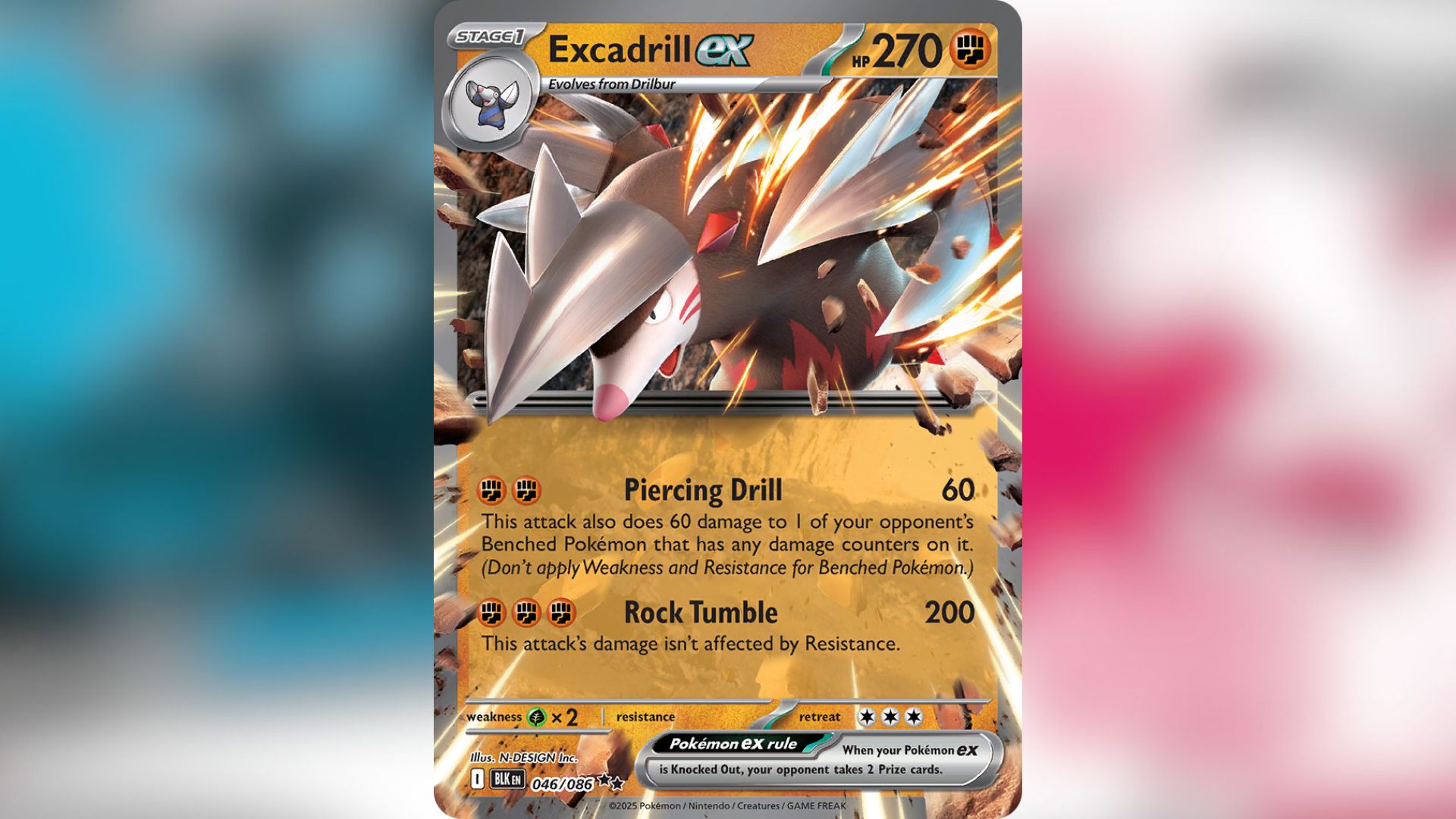 Excadrill ex (Image via TPC)
