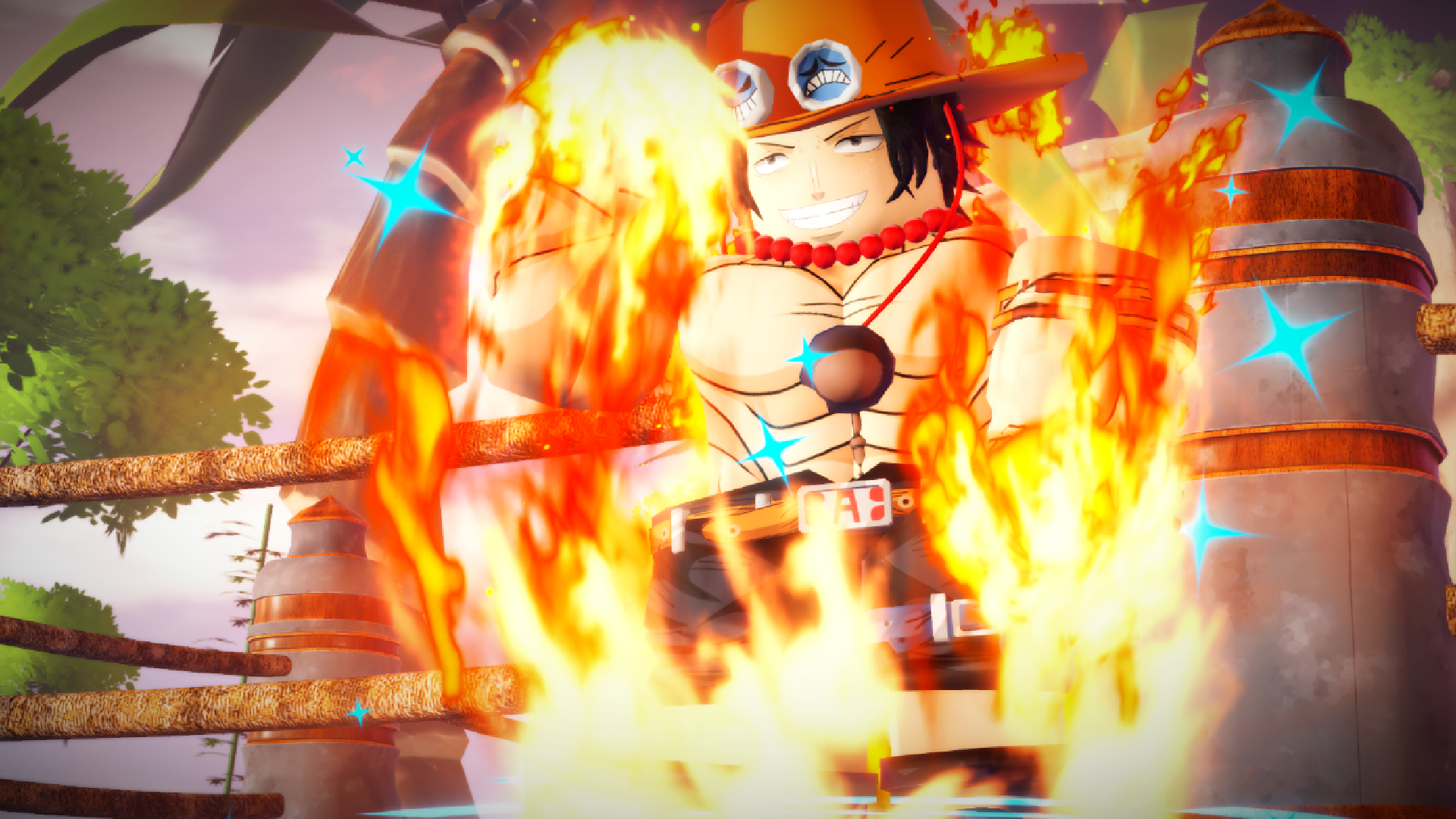 Fire Pirate (Pillar) Unit Guide (Image via Anime Last Stand | Roblox Corporation)