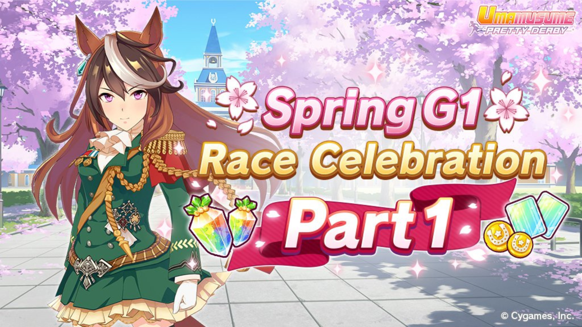 Get ready for the Satsuki Sho Rally (Image via Cygames Inc.)