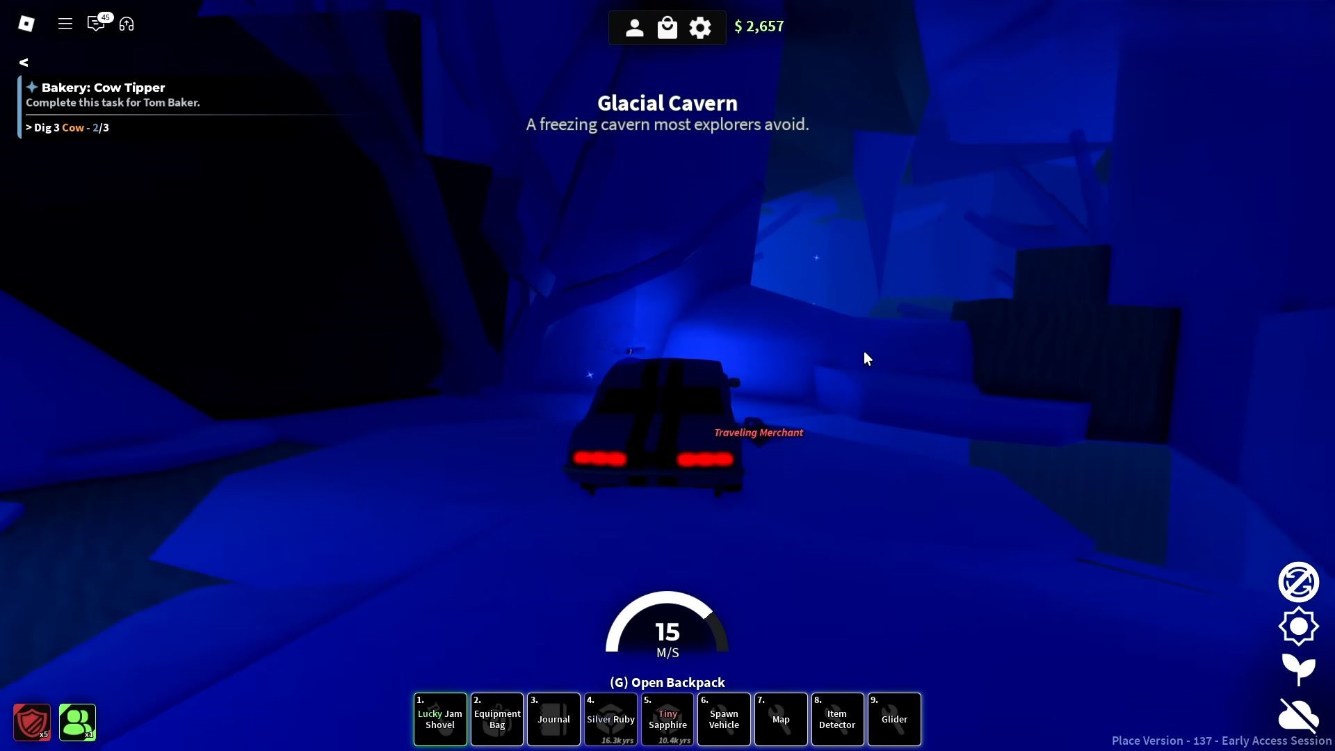 Glacial Cavern (Image via Roblox)