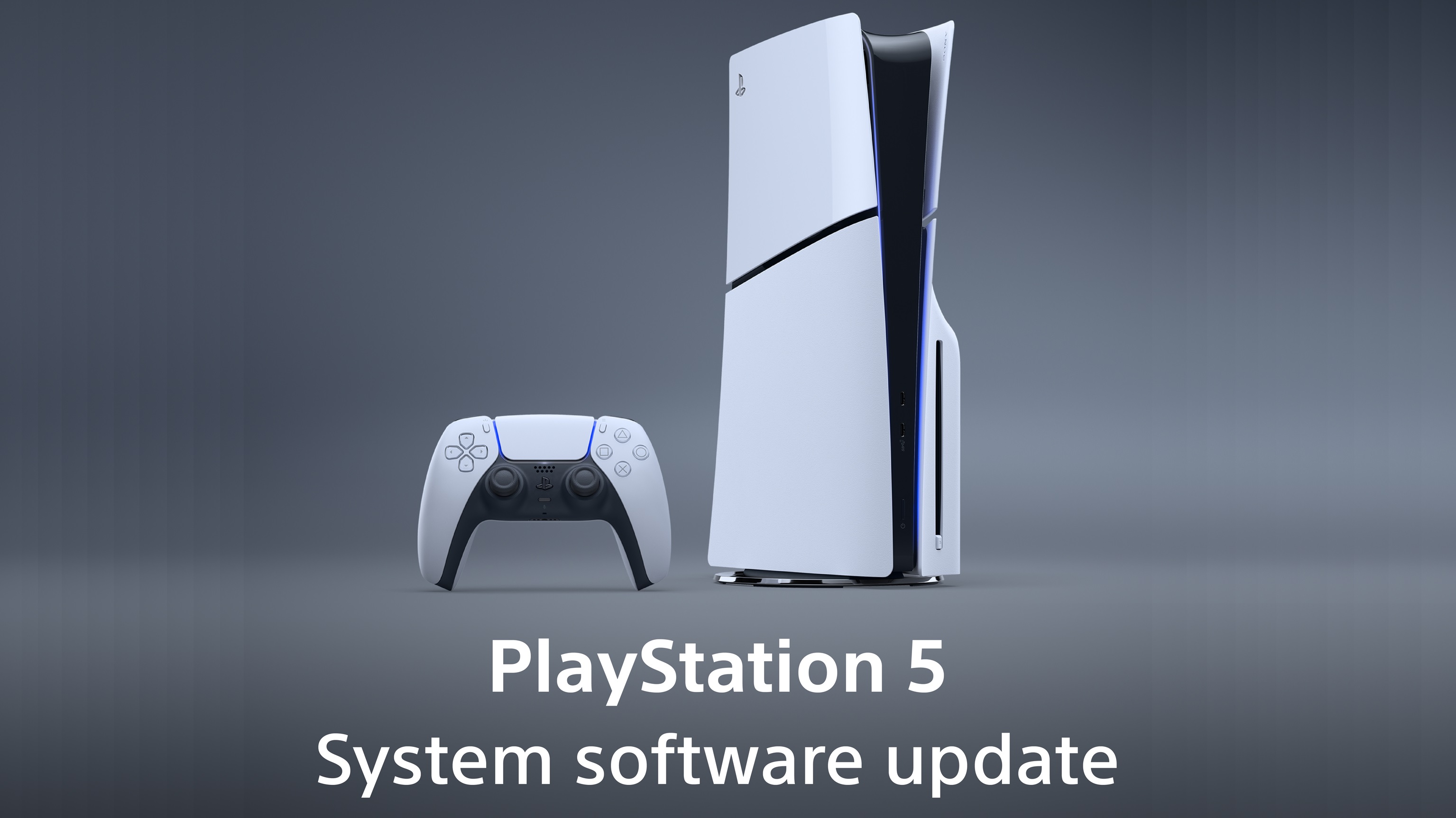 Picture describes a new update is available for Sony PS5 console