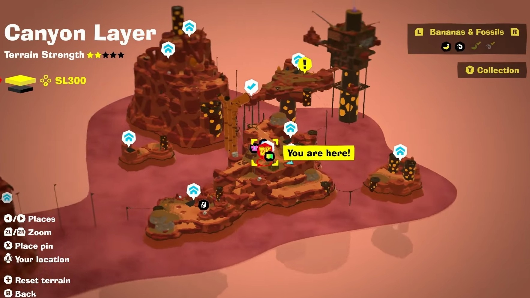Location of Canyon Layer Challenge Course