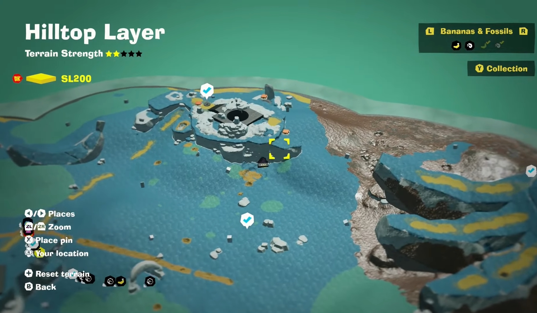Location of Hilltop Layer Challenge Course
