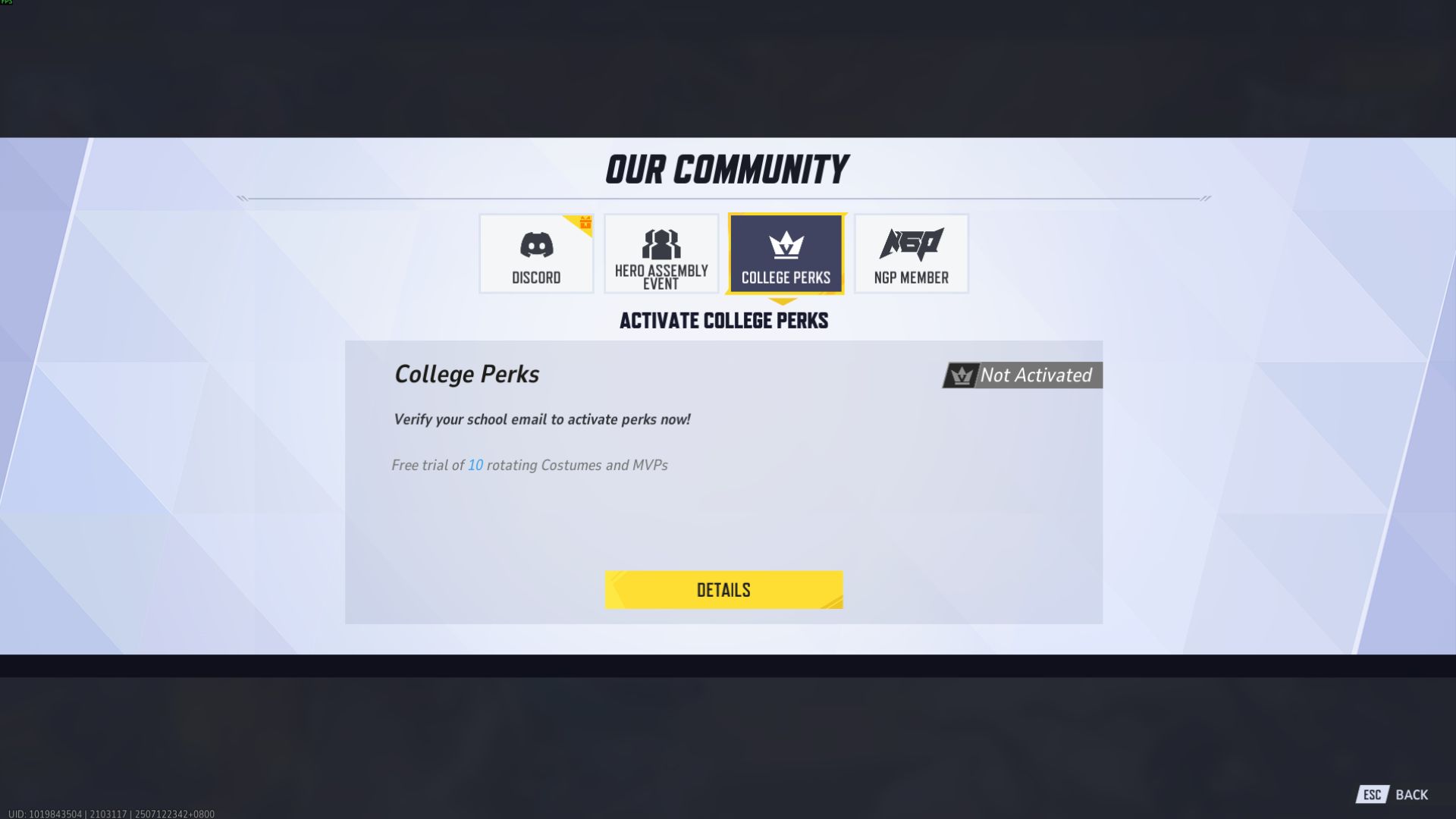 How To Sign Up for College Perks in Marvel Rivals