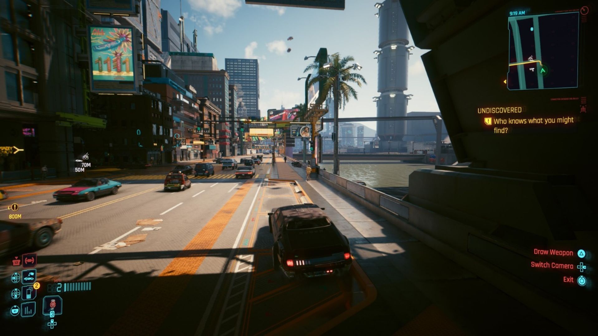 How to Use Auto Drive for Vehicles in Cyberpunk 2077