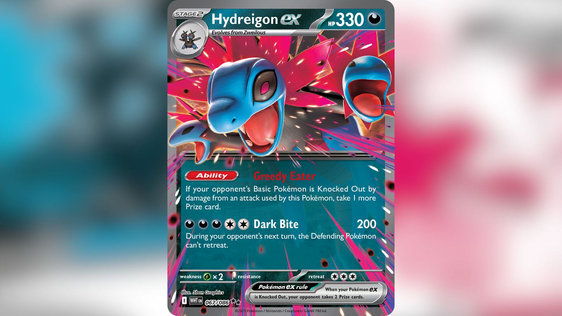 Hydreigon ex (Image via TPC)
