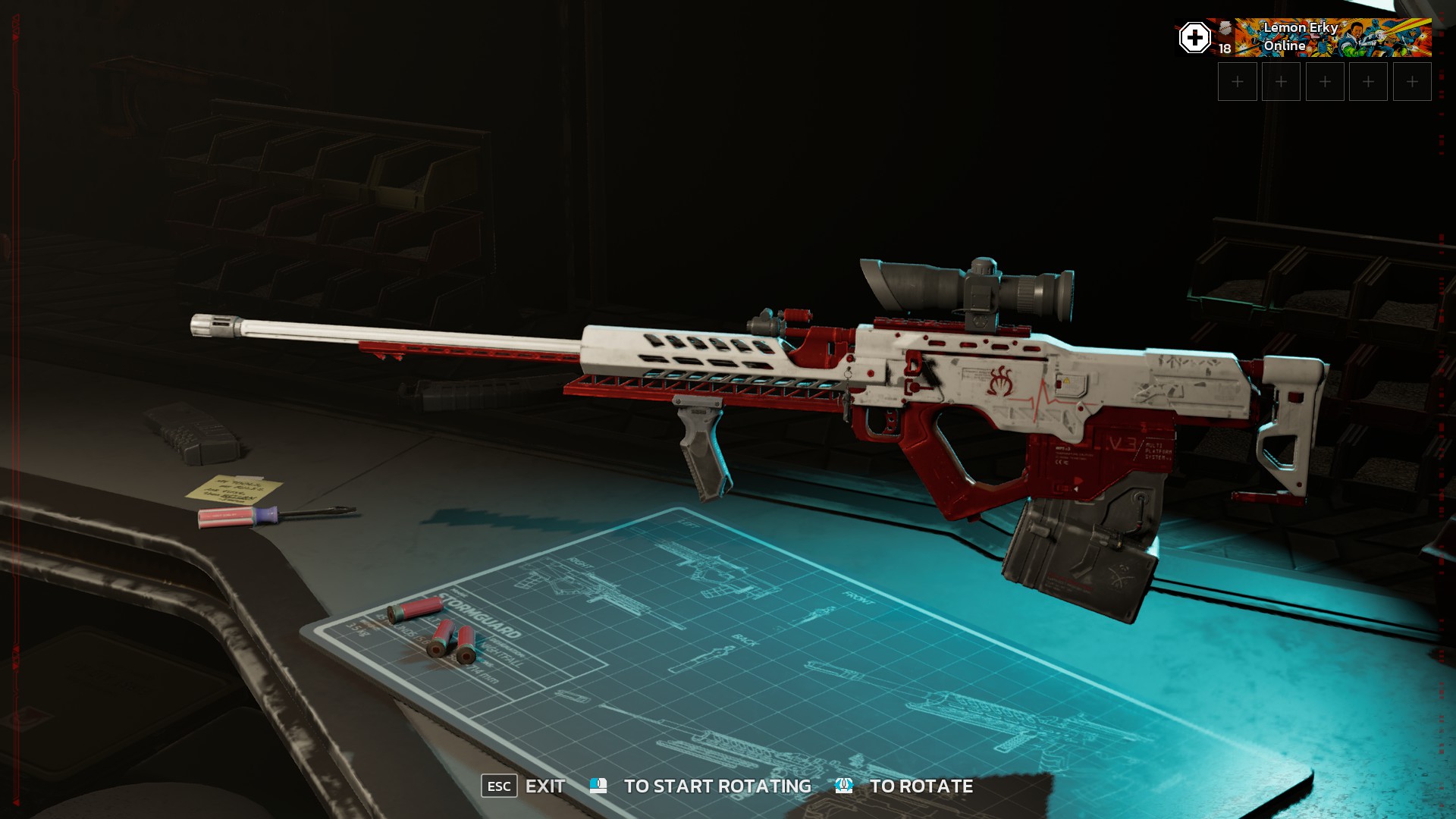 KF3 Best Primary Weapons for Sharpshooter - ESR 36