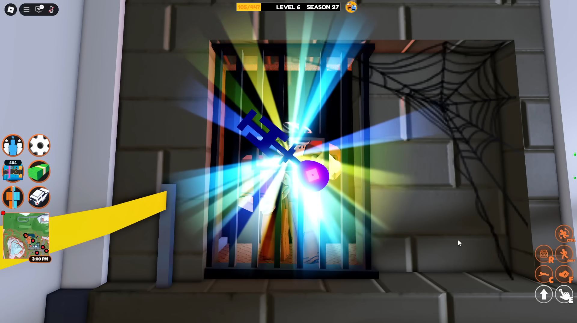 Keys from rusty (Image via Roblox)