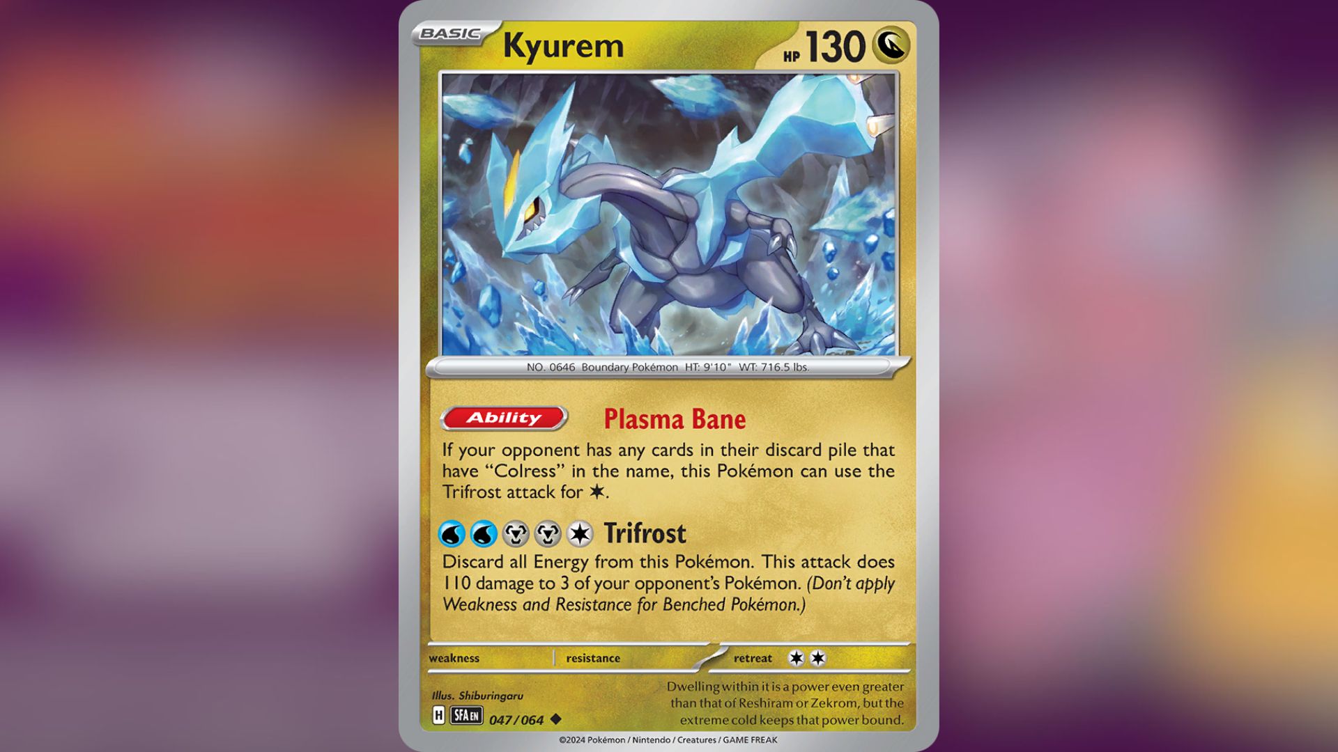 Kyurem (Image via TPC)