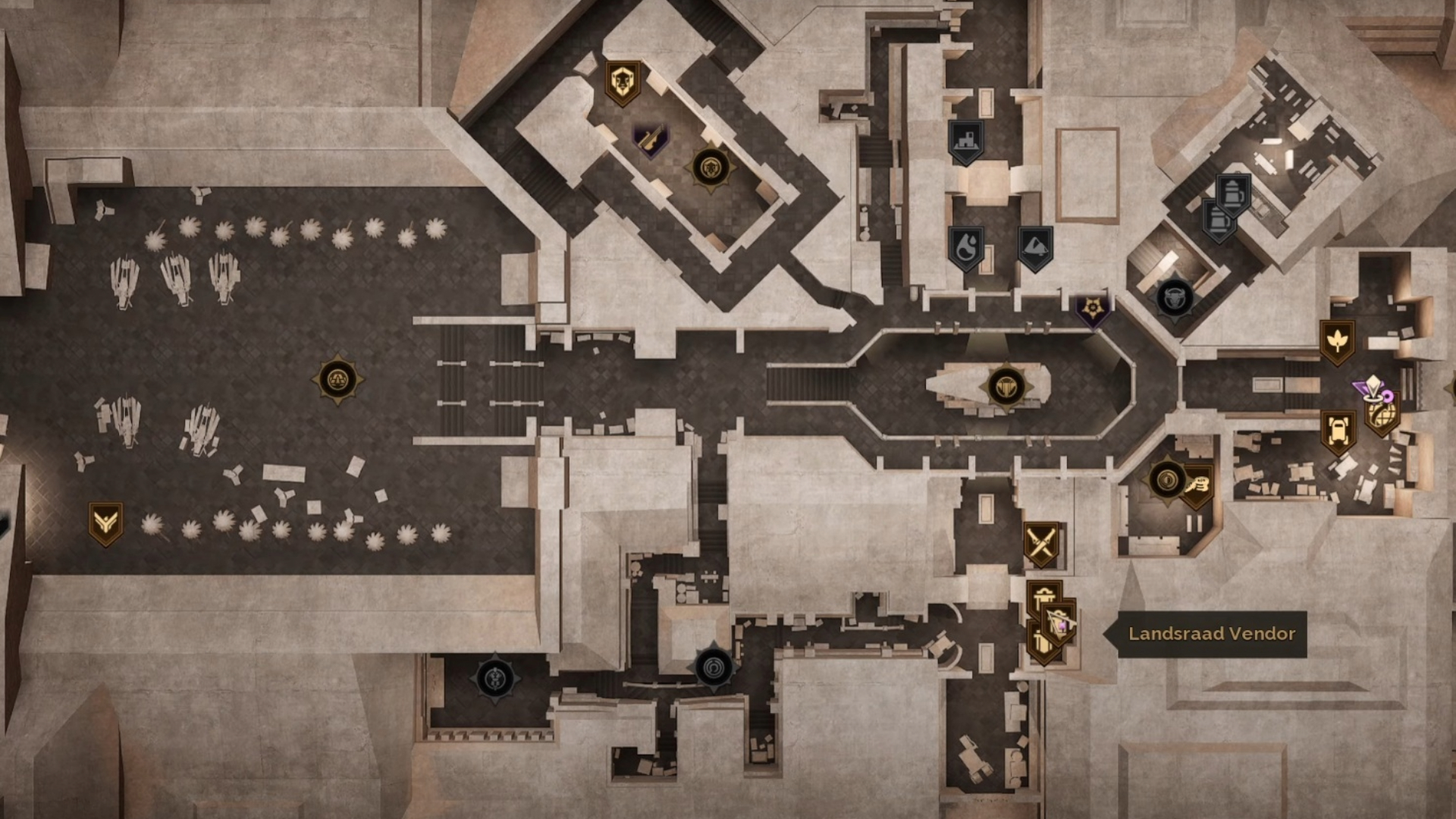 Landsraad Vendor location in Arrakeen