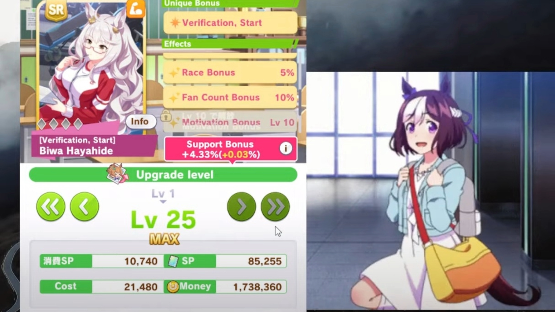 How To Use Support Points in Umamusume Pretty Derby