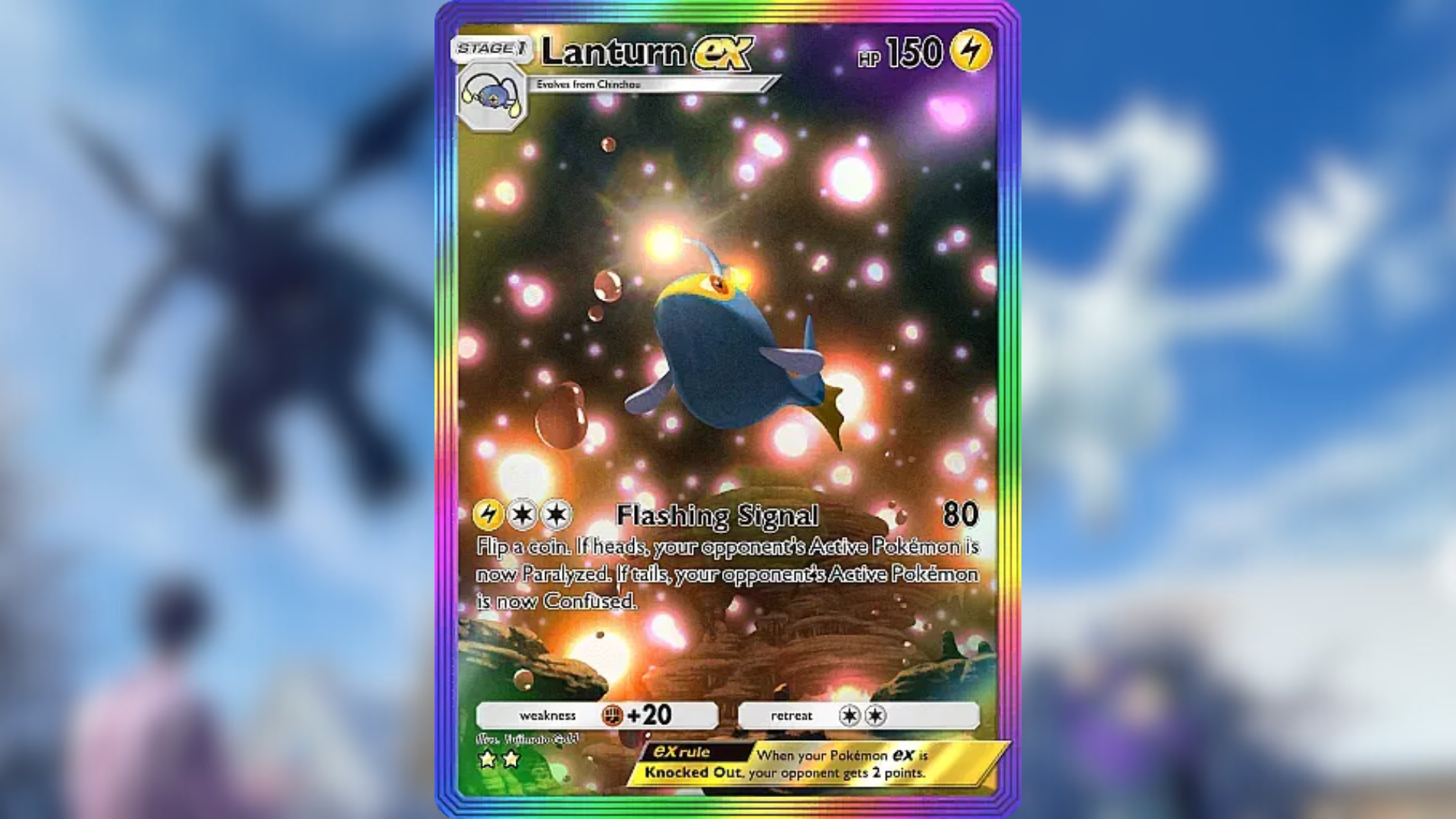 Light in the dark (Image via The Pokemon Company)