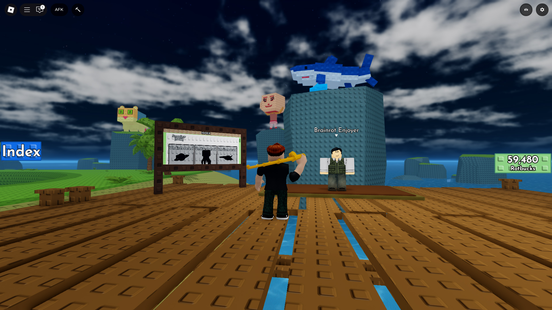 The Brainrot Island (Image via Roblox Corporation)