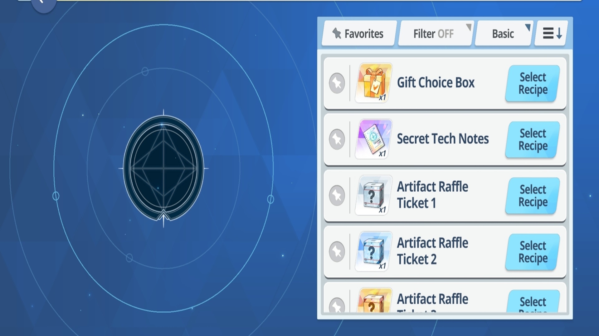 Material Fusion tab (Source: Nexon)