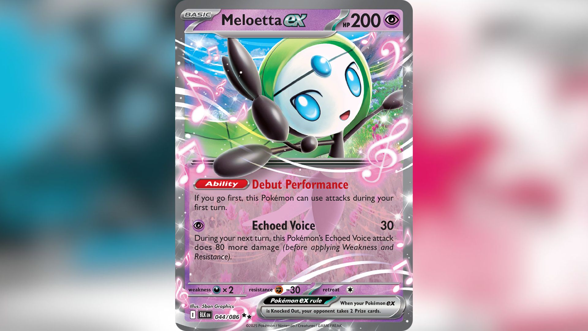 Meloetta ex (Image via TPC)
