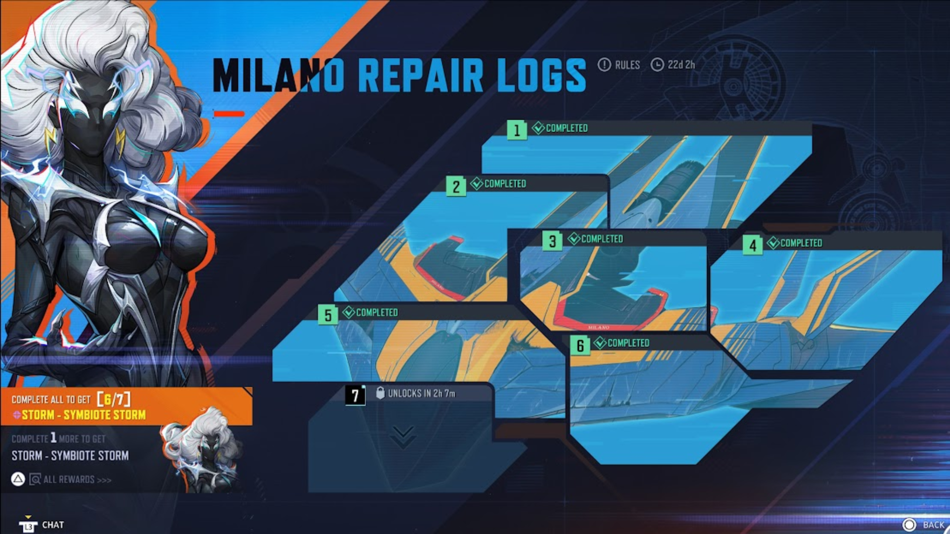 Milano Repair Logs Season 3 Seasonal Event Marvel Rivals