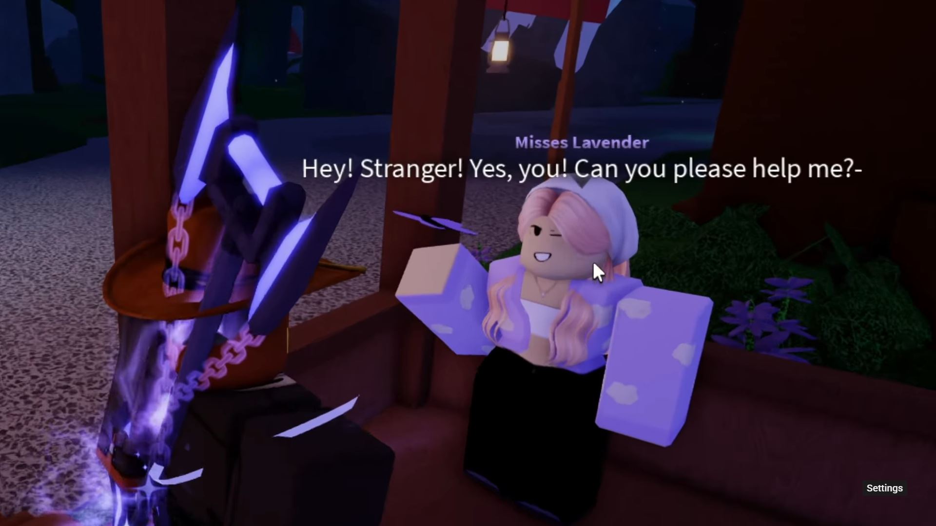Misses Lavender (Image via Roblox)