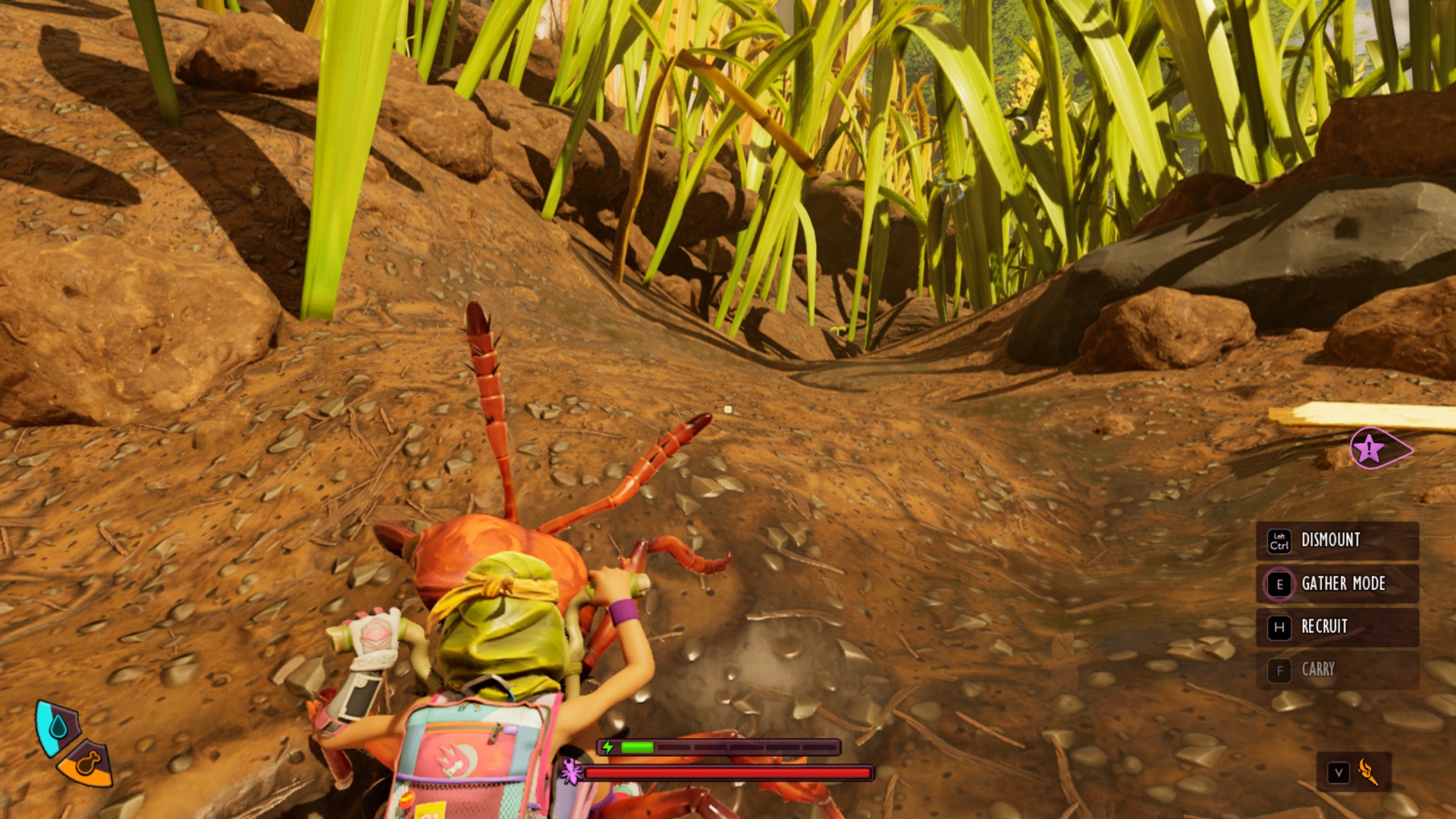 You can now ride bugs in Grounded 2 (Image via Xbox Game Studios)
