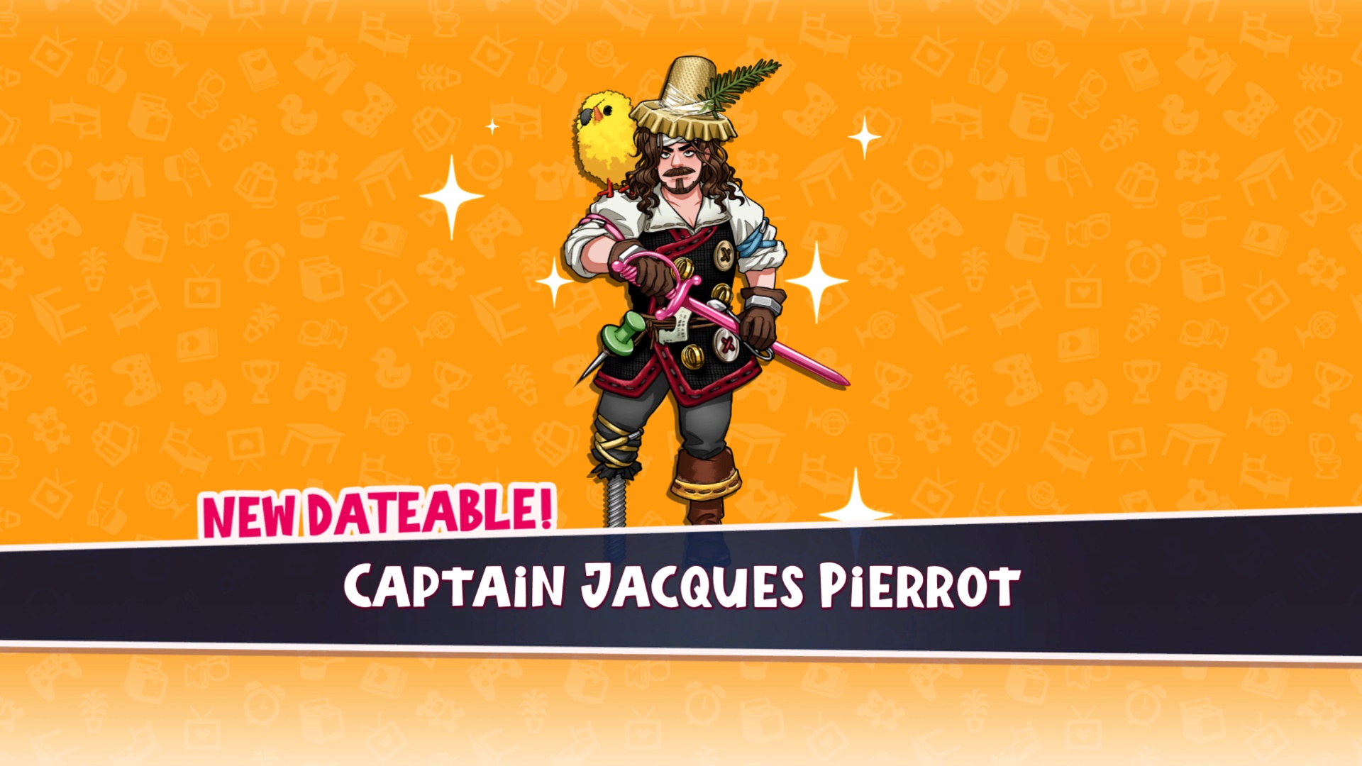 Jacques Pierrot in Date Everything (Image via Team17)