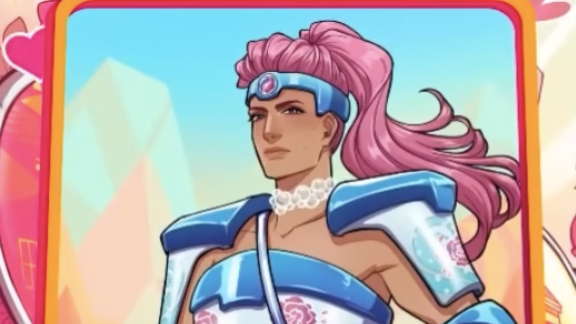 Tydus Adromache is one of the Dateables in the game (Image via Team 17)