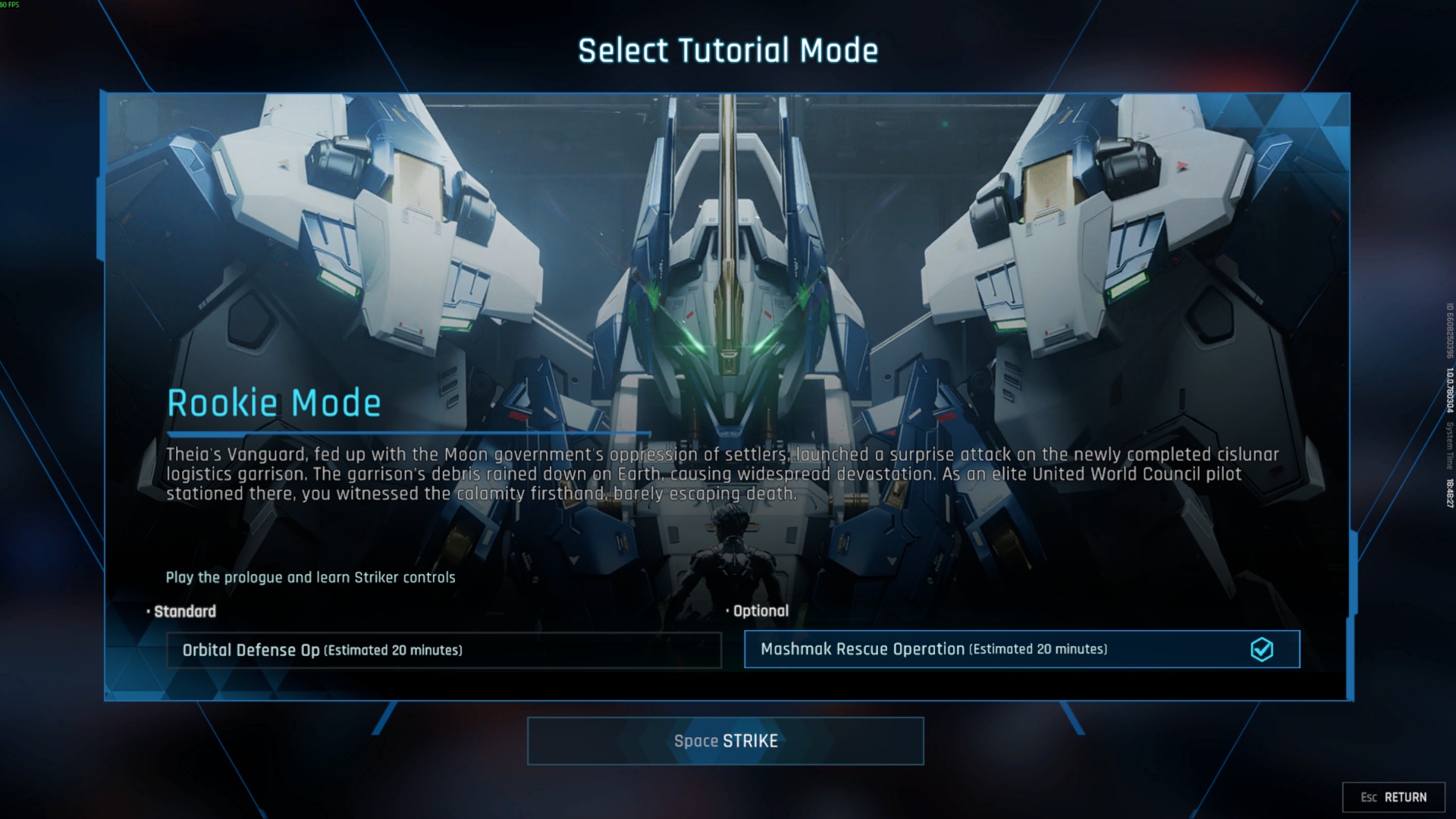 Rookie Mode provides important knowledge about Mecha Break (Image via Amazing Seasun Games)