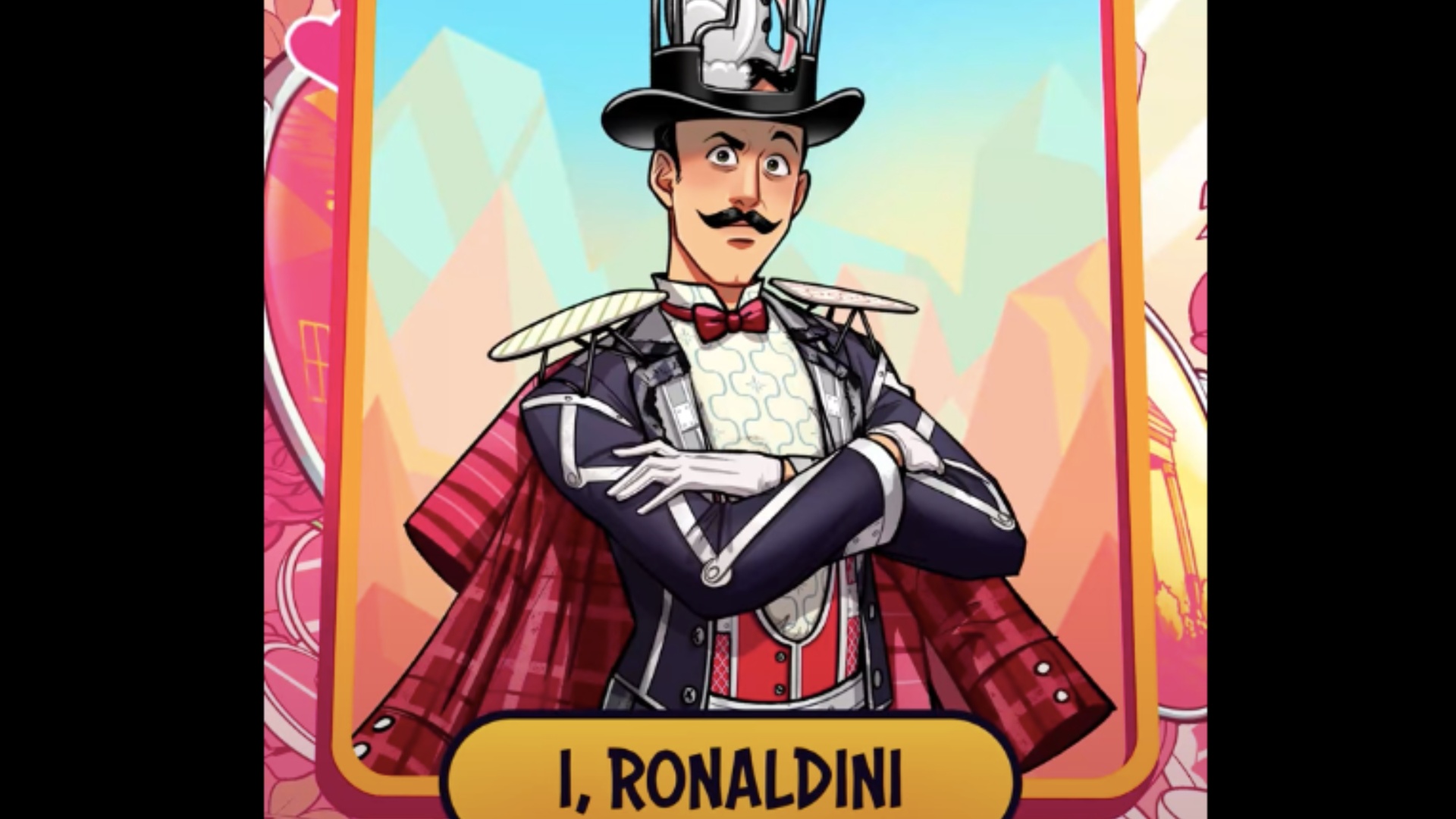 I, Ronaldini is one of the Dateables in the game (Image via Team 17)