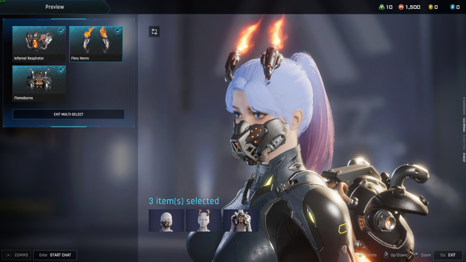 Earn infernal accessories (Image via Amazing Seasun Games)
