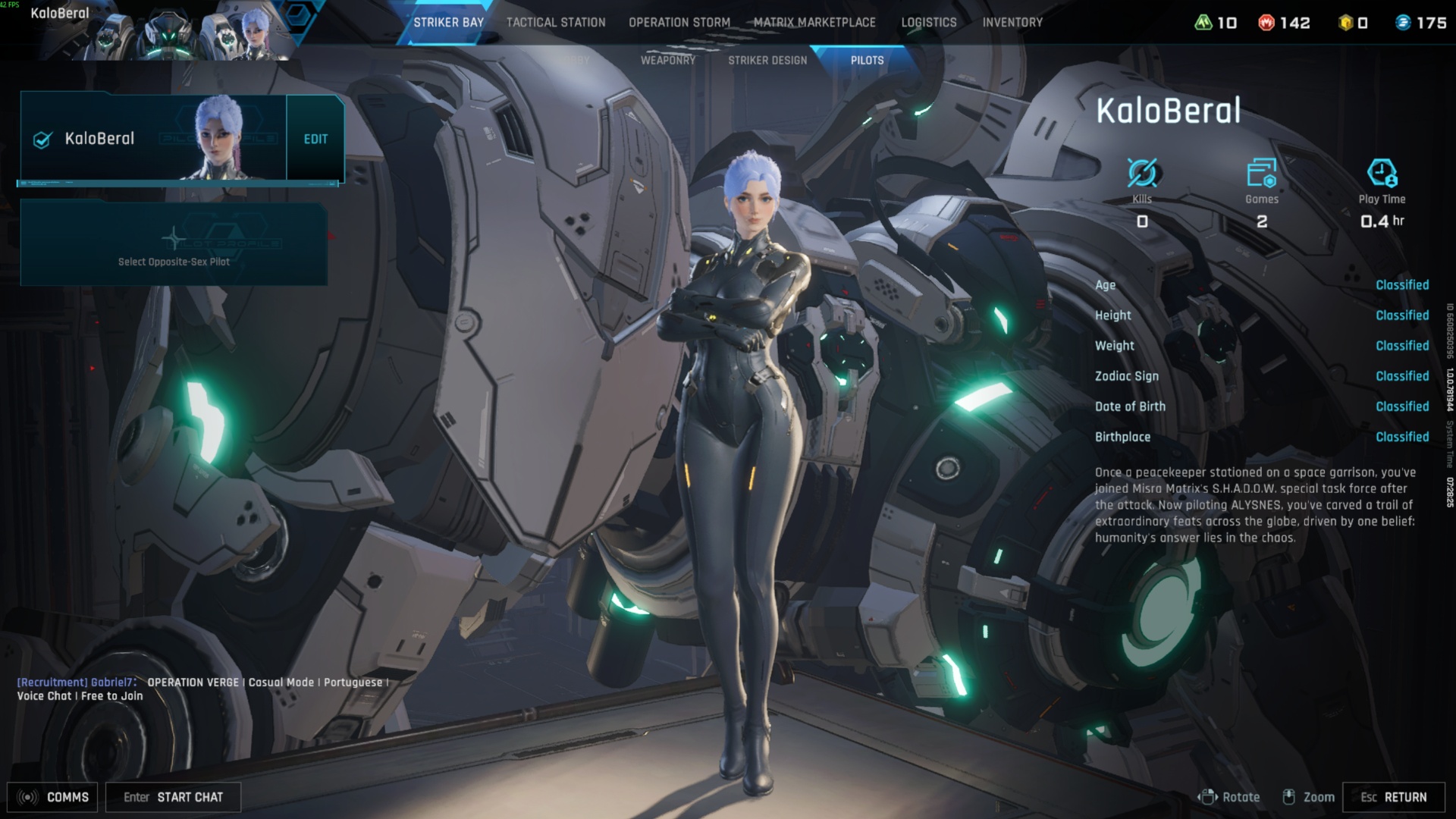 You can have pilots of both genders (Image via Amazing Seasun Games)