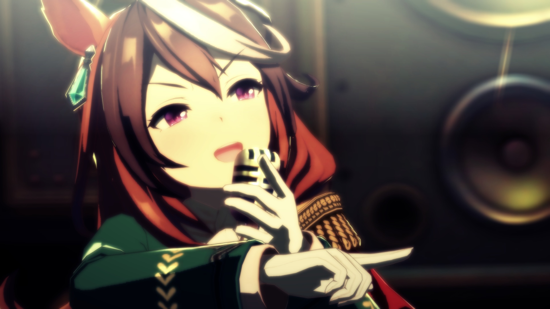 Symboli Rudolf on stage (Image via Cygames)