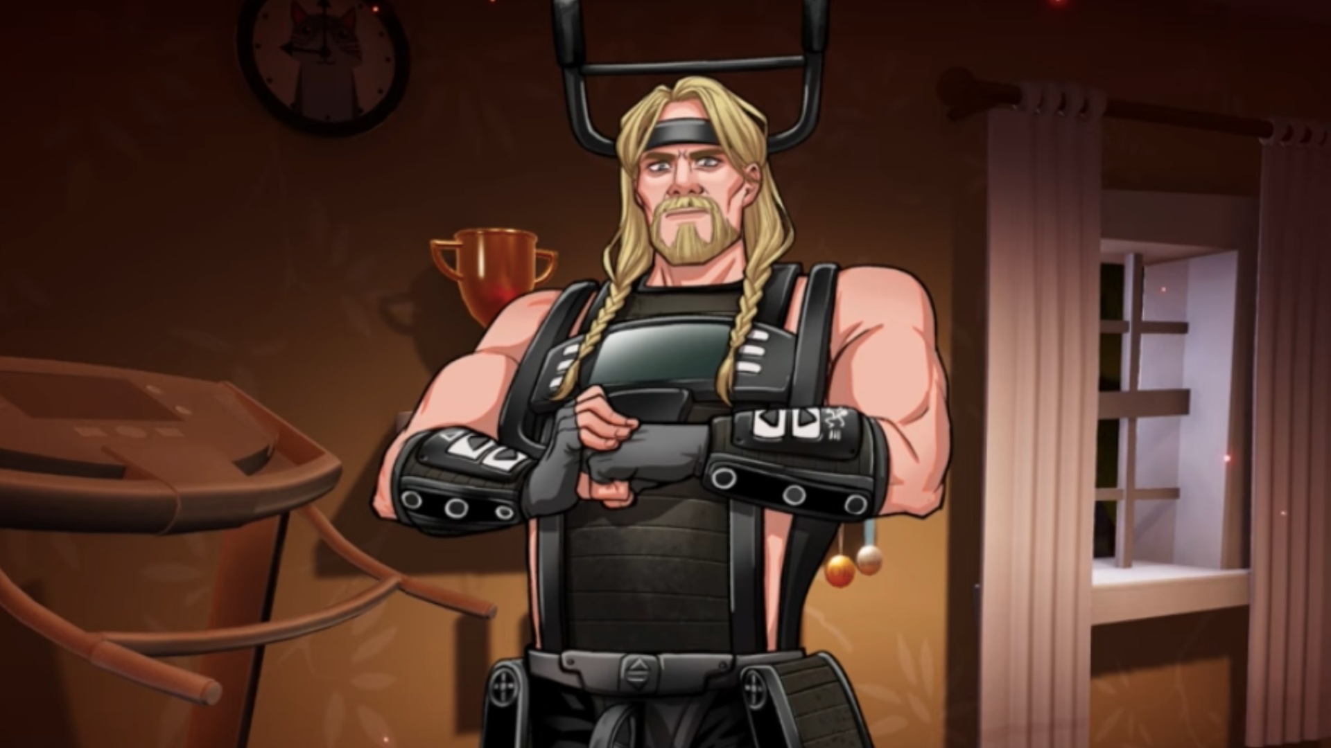 Kristof is one of the Dateables in the game (Image via Team 17)