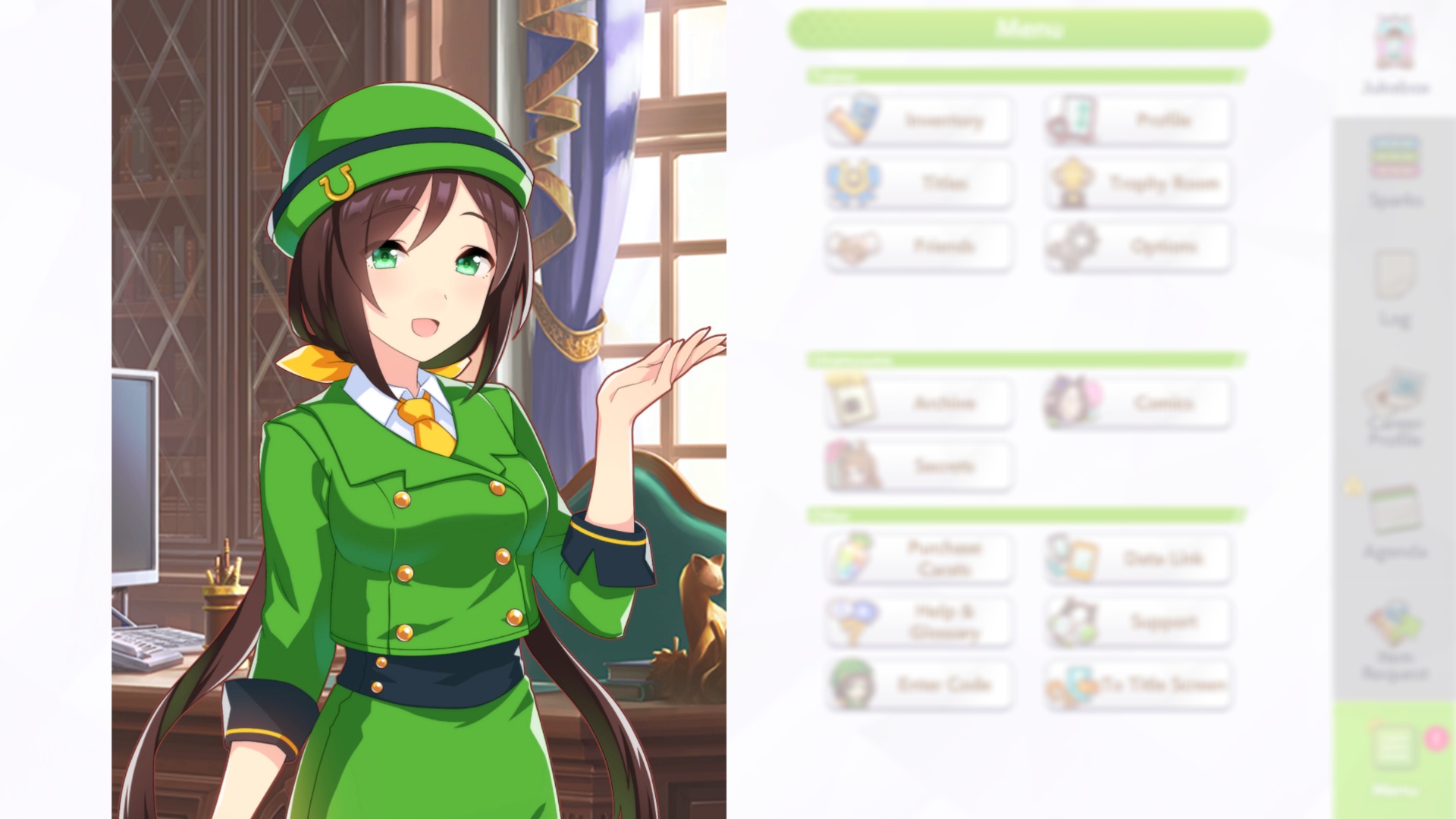 Tazuna Hayakawa in Umamusume Pretty Derby (Image via Cygames)