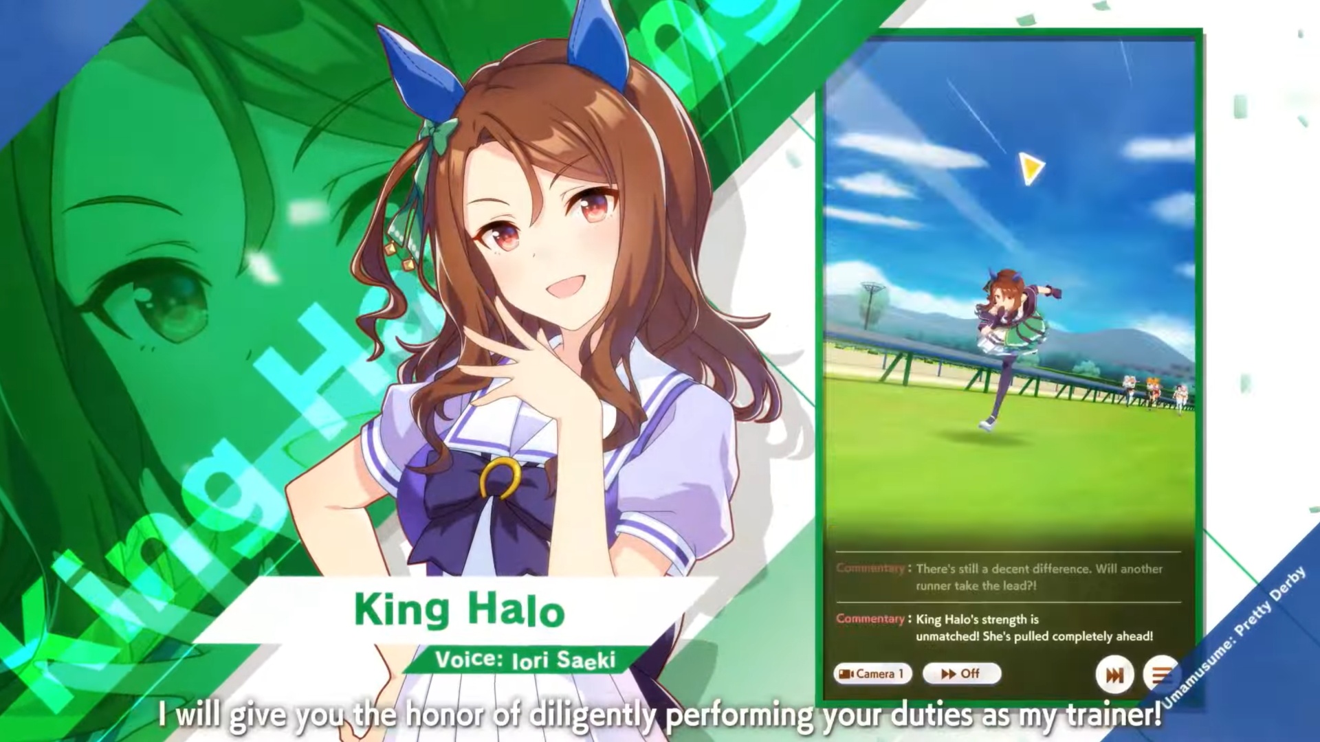King Halo in Umamusume Pretty Derby (Image via Cygames)