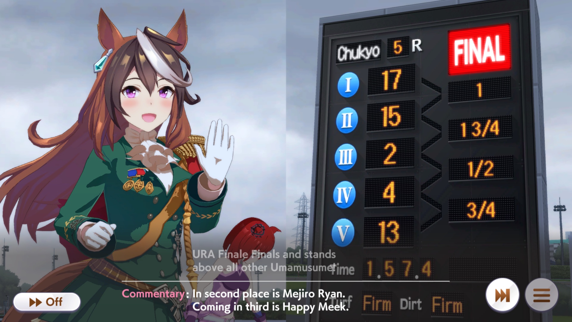 Win against other players (Image via Cygames)
