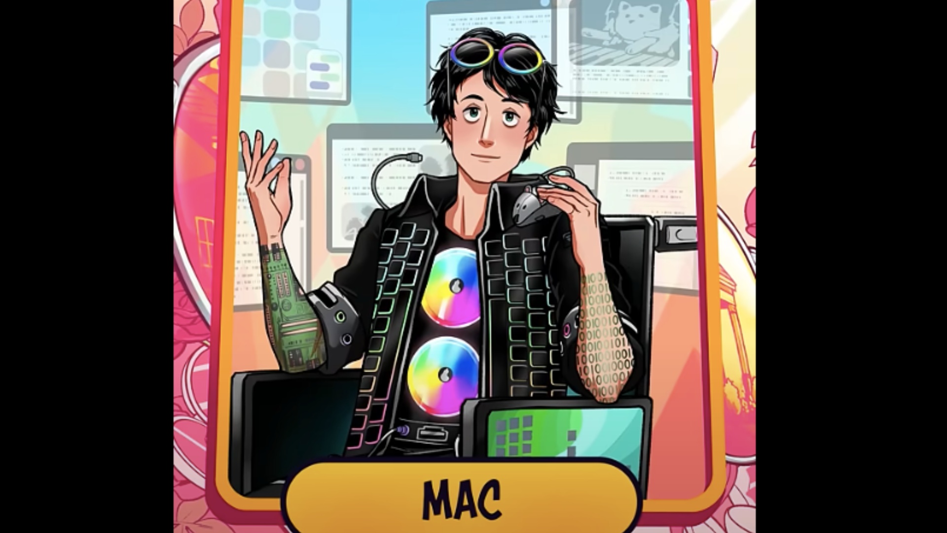 Mac is one of the romantic characters in the game (Image via Team 17)