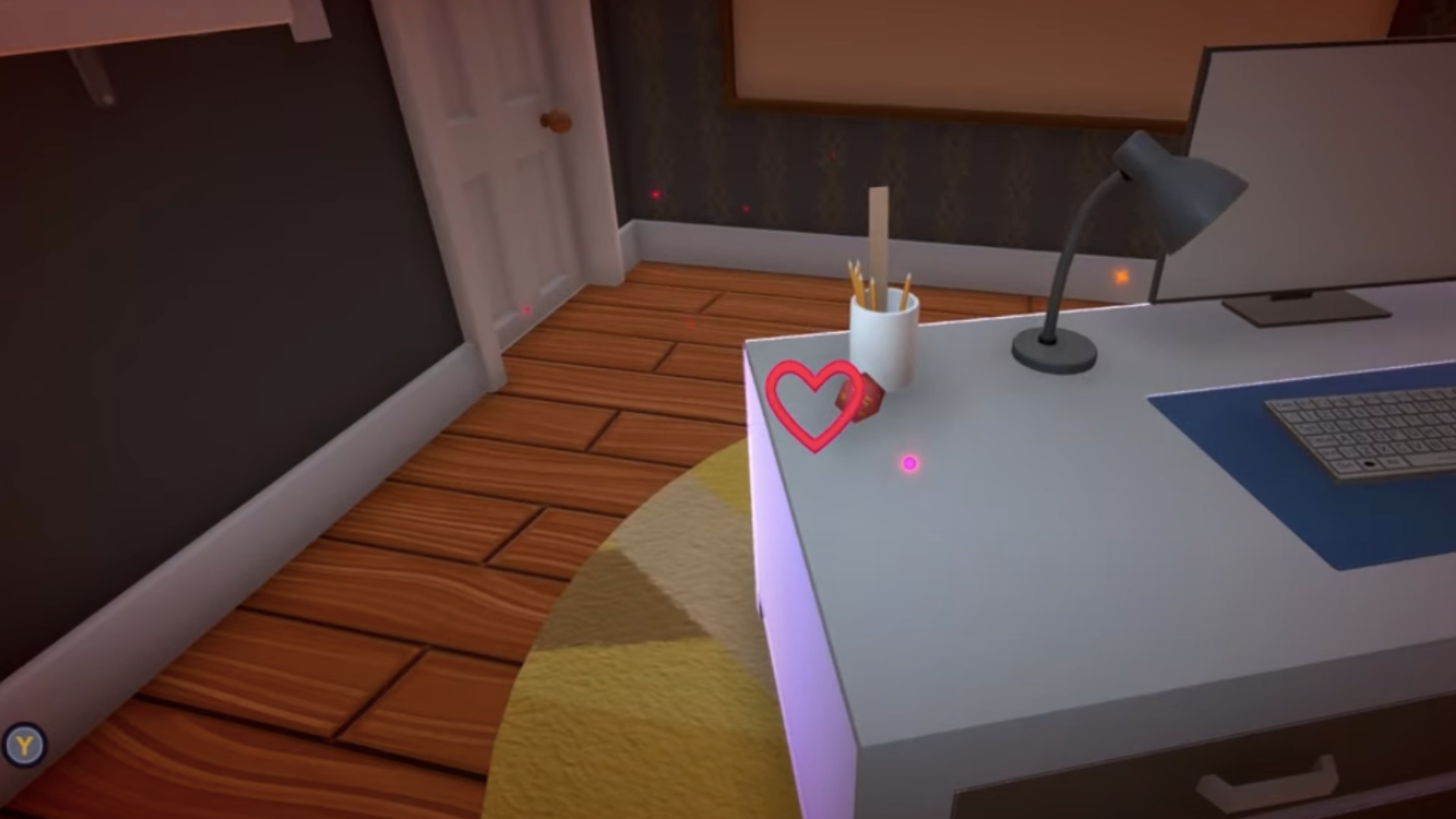 Locate the G20 dice in the office (Image via Team 17)