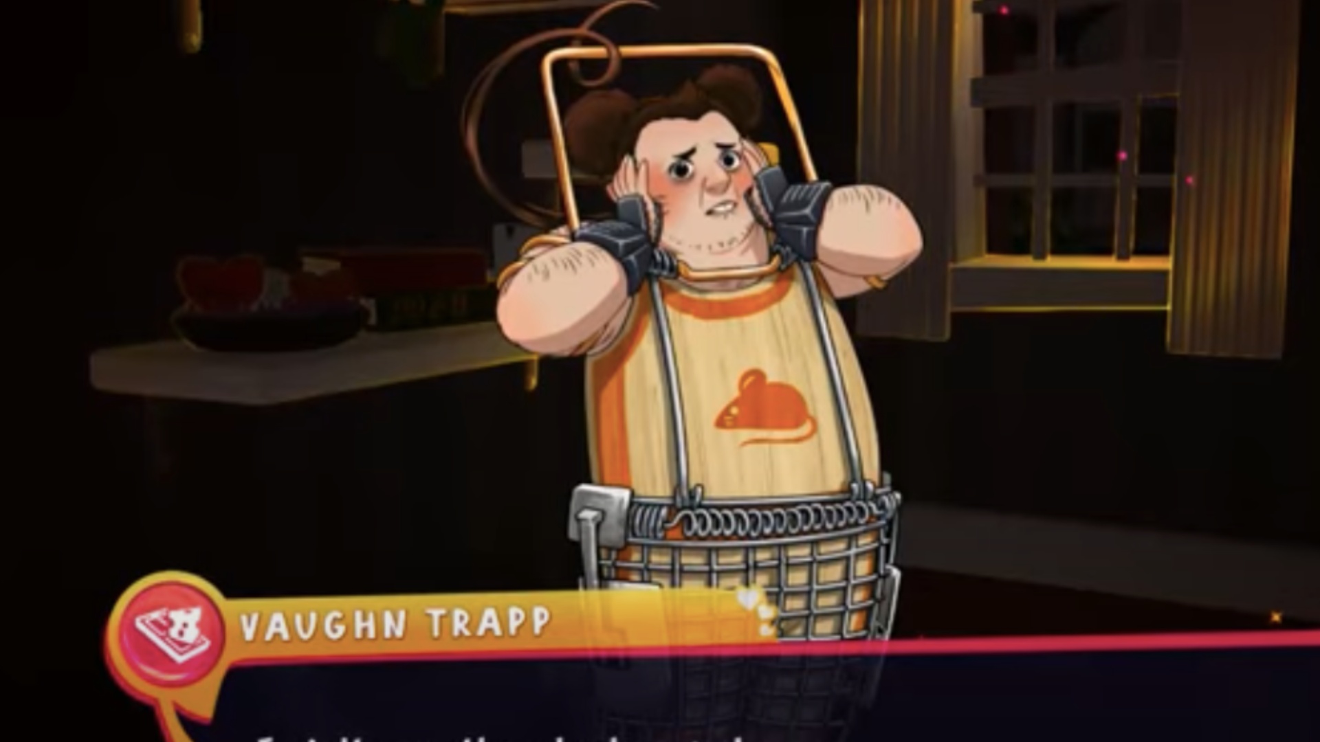 Help Vaighan Trapp in catching the mouse (Image via Team 17)