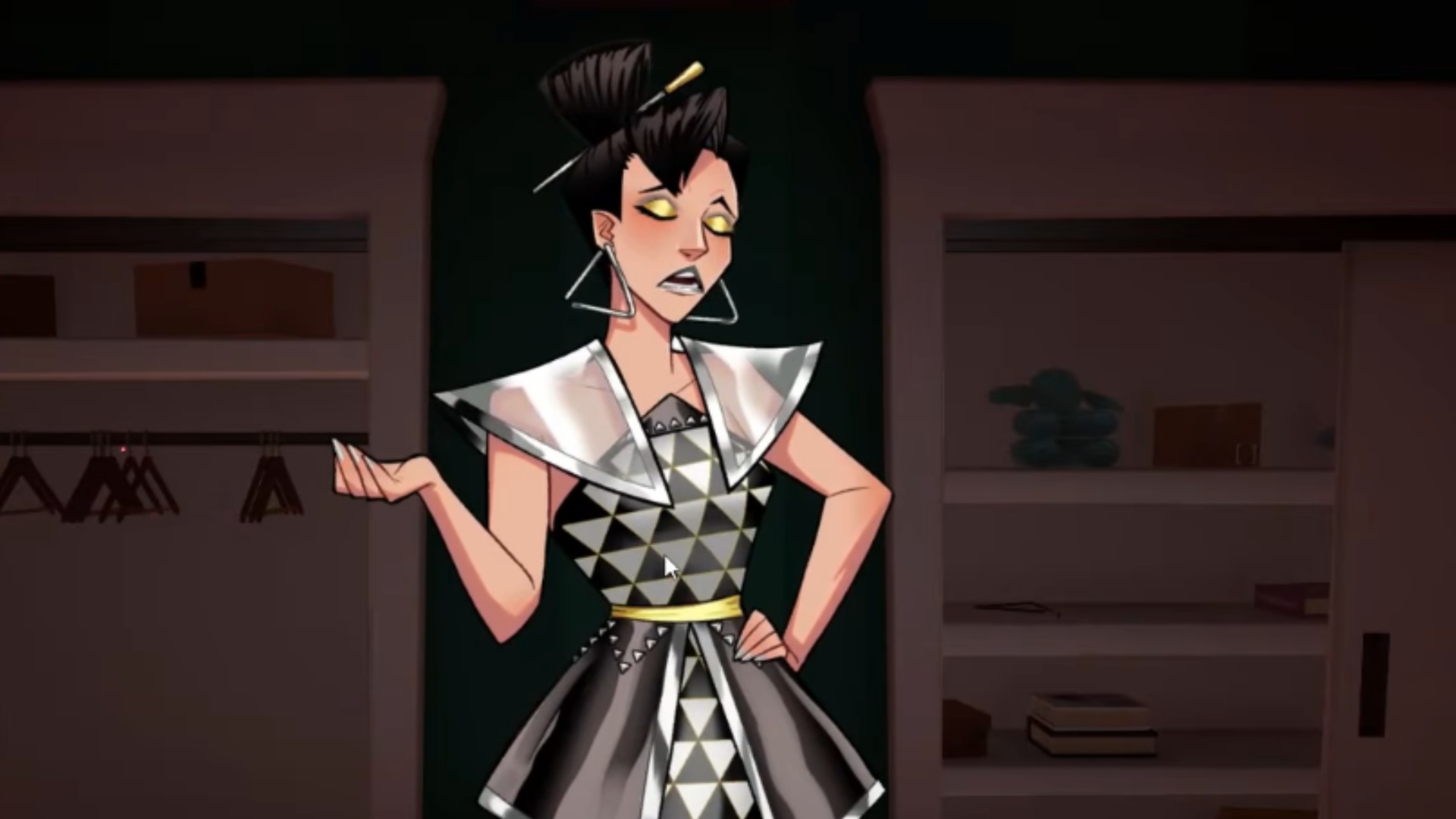 Tina is one of the Dateables in the game (Image via Team 17)