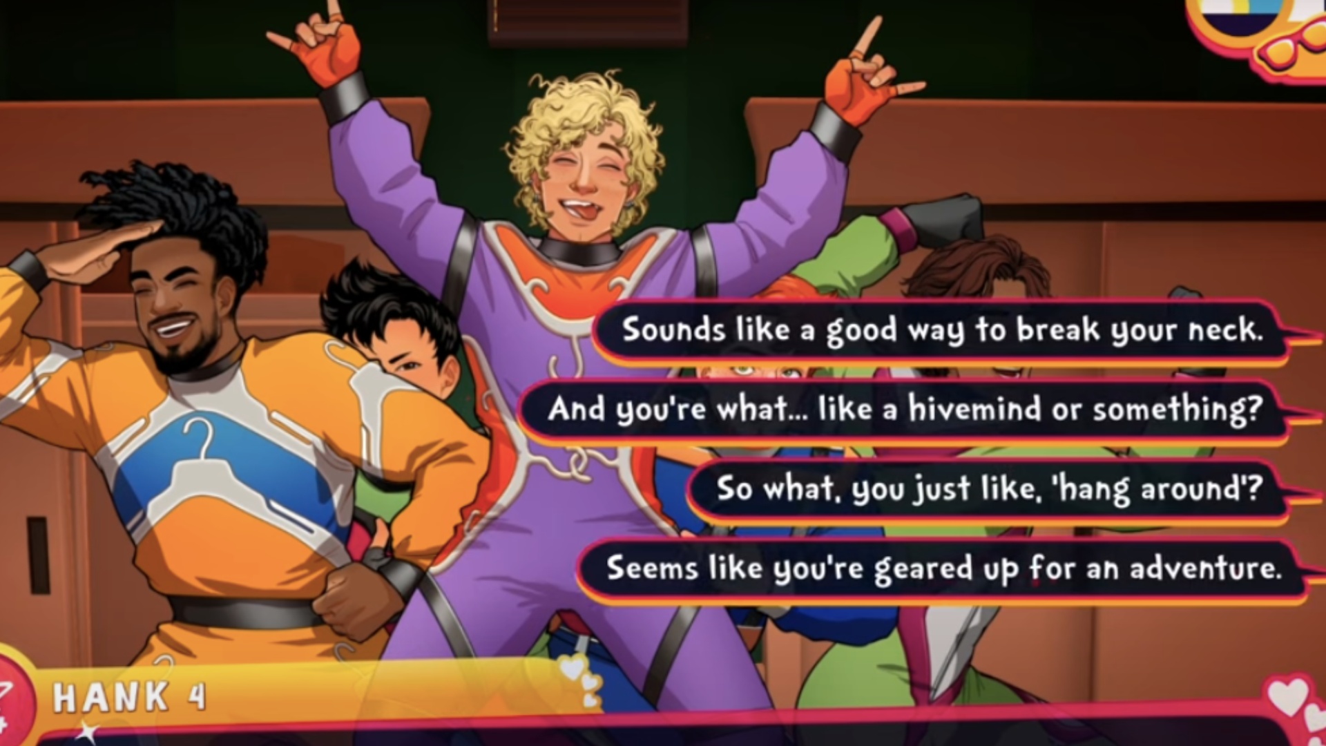 Be specific with your dialogue choices (Image via Team 17)