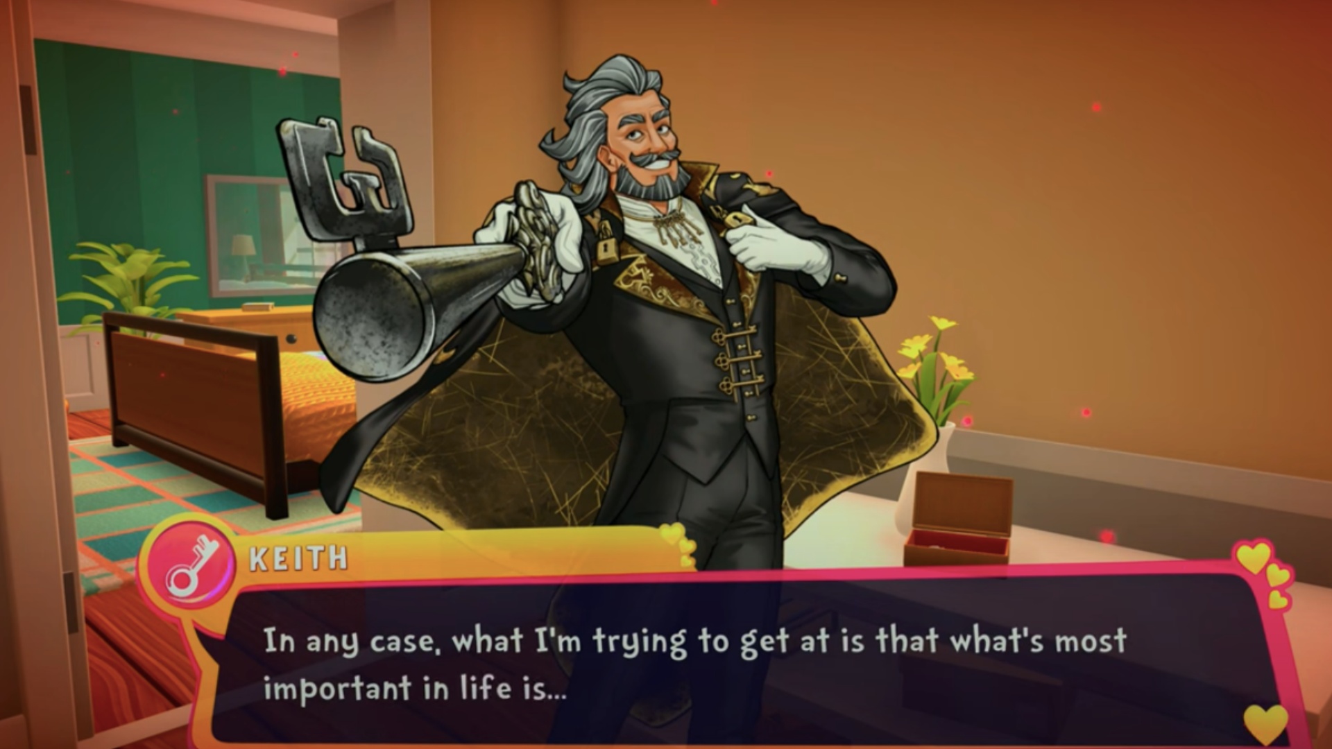 Keith is a mysterious character in the game (Image via Team 17)
