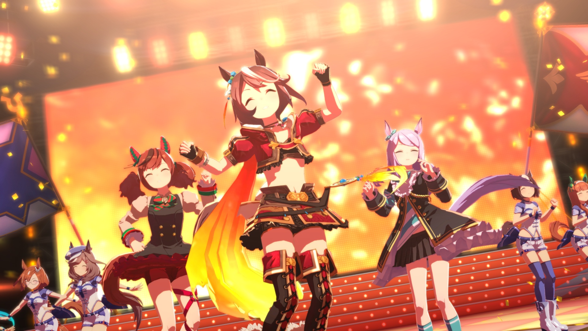 Tokai Teio in her anime skin (Image via Cygames)