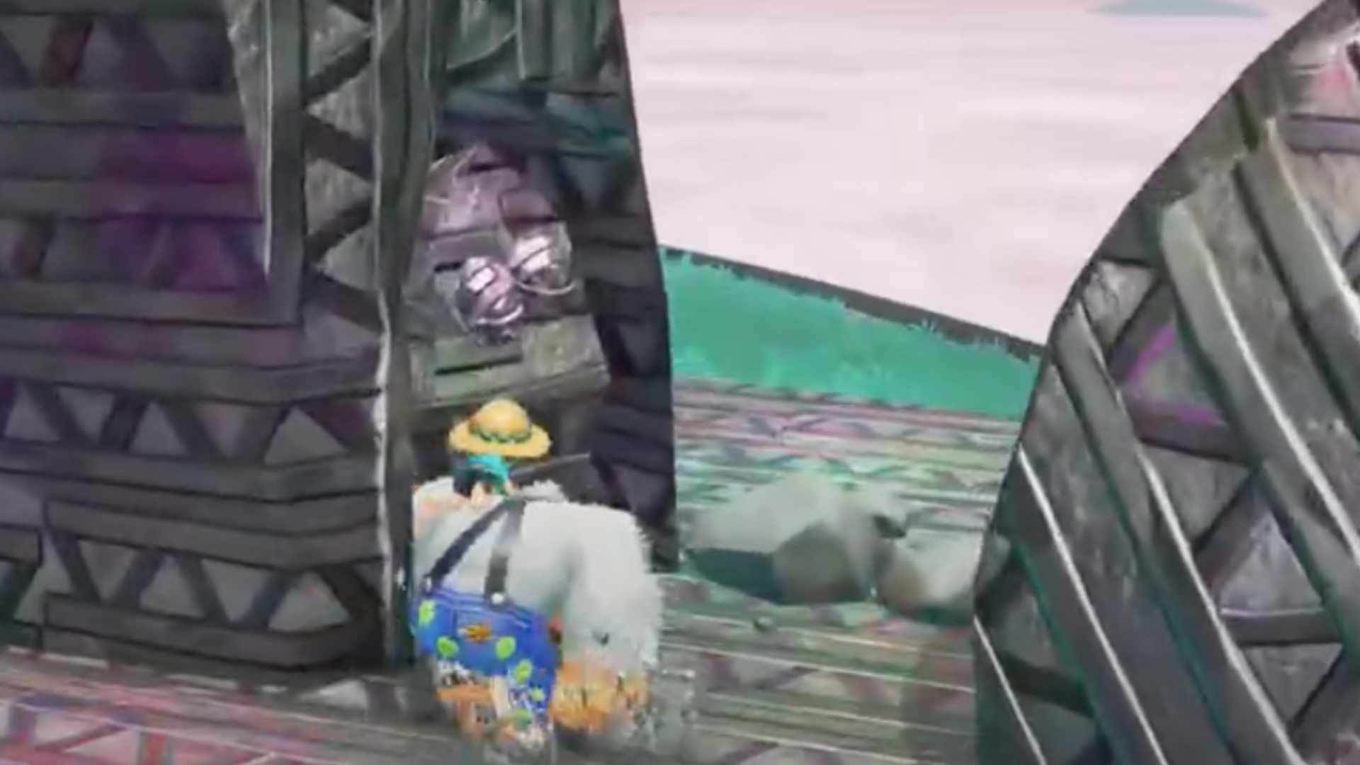 Destroy the central rock (Image via Nintendo | Mon Facts/YouTube)