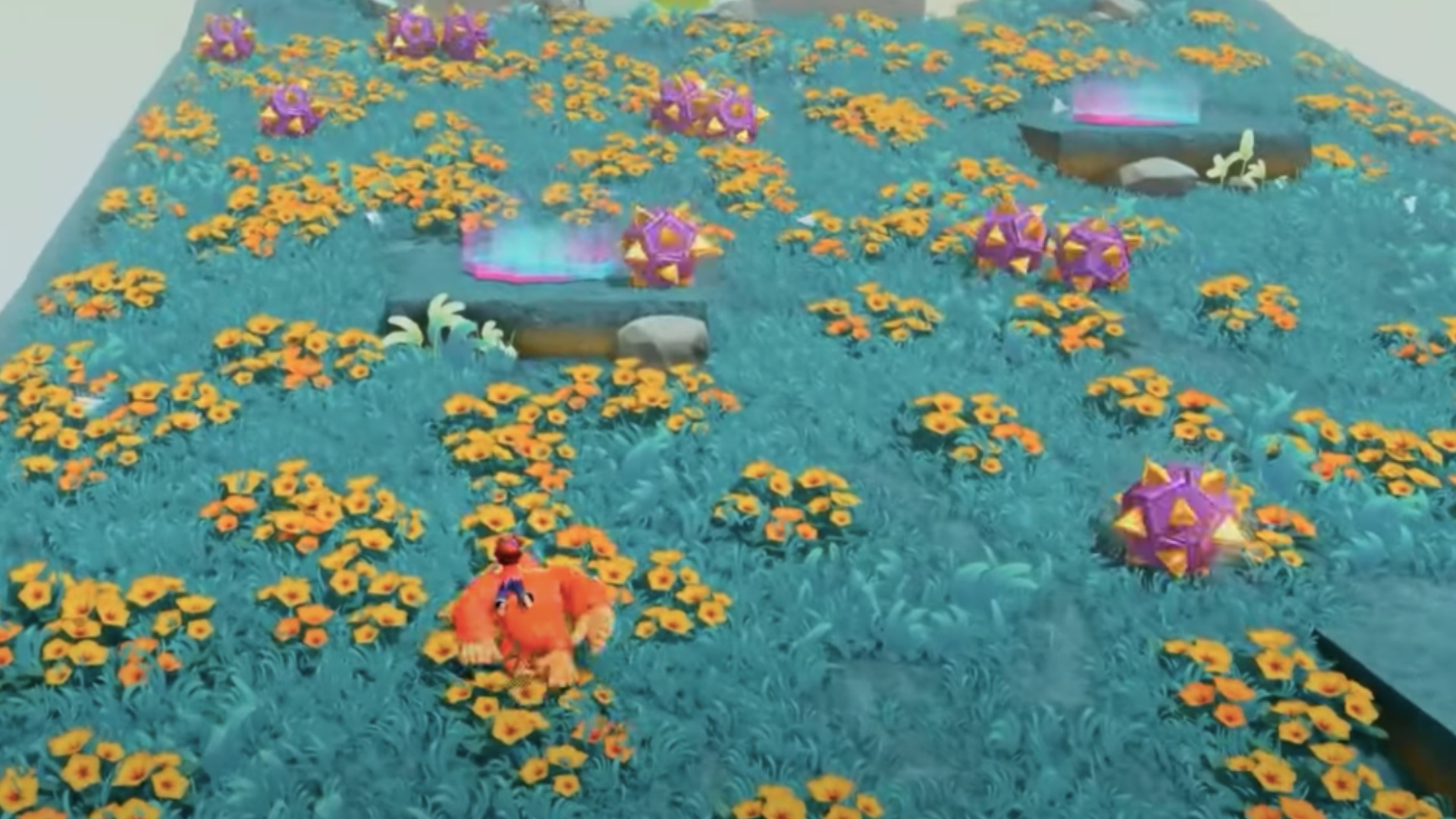 Dodge the spike balls (Image via Nintendo | YouTube/Trophy Tom)