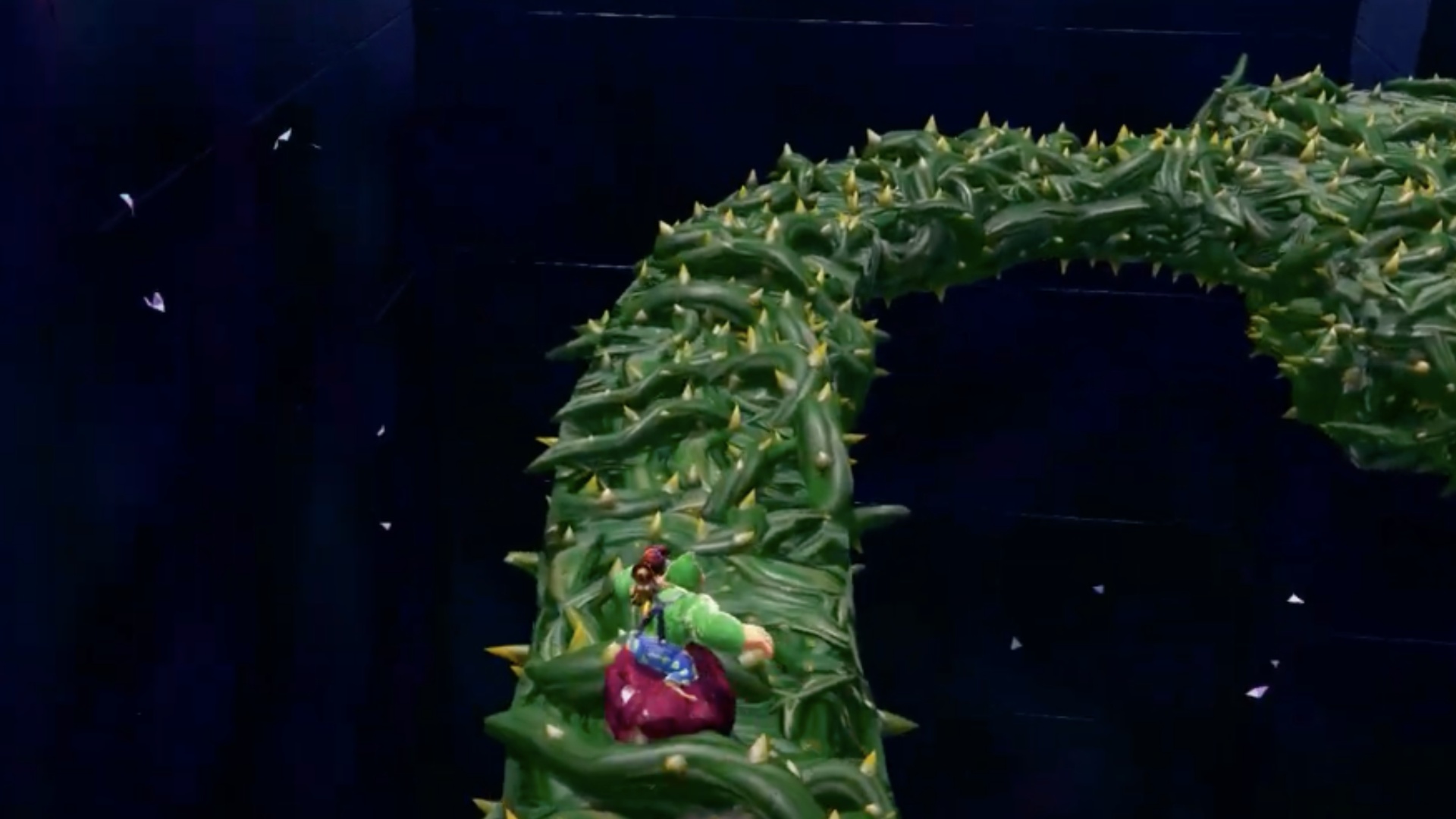 Surf over the monster (Image via Nintendo | Release-Fire/YouTube)
