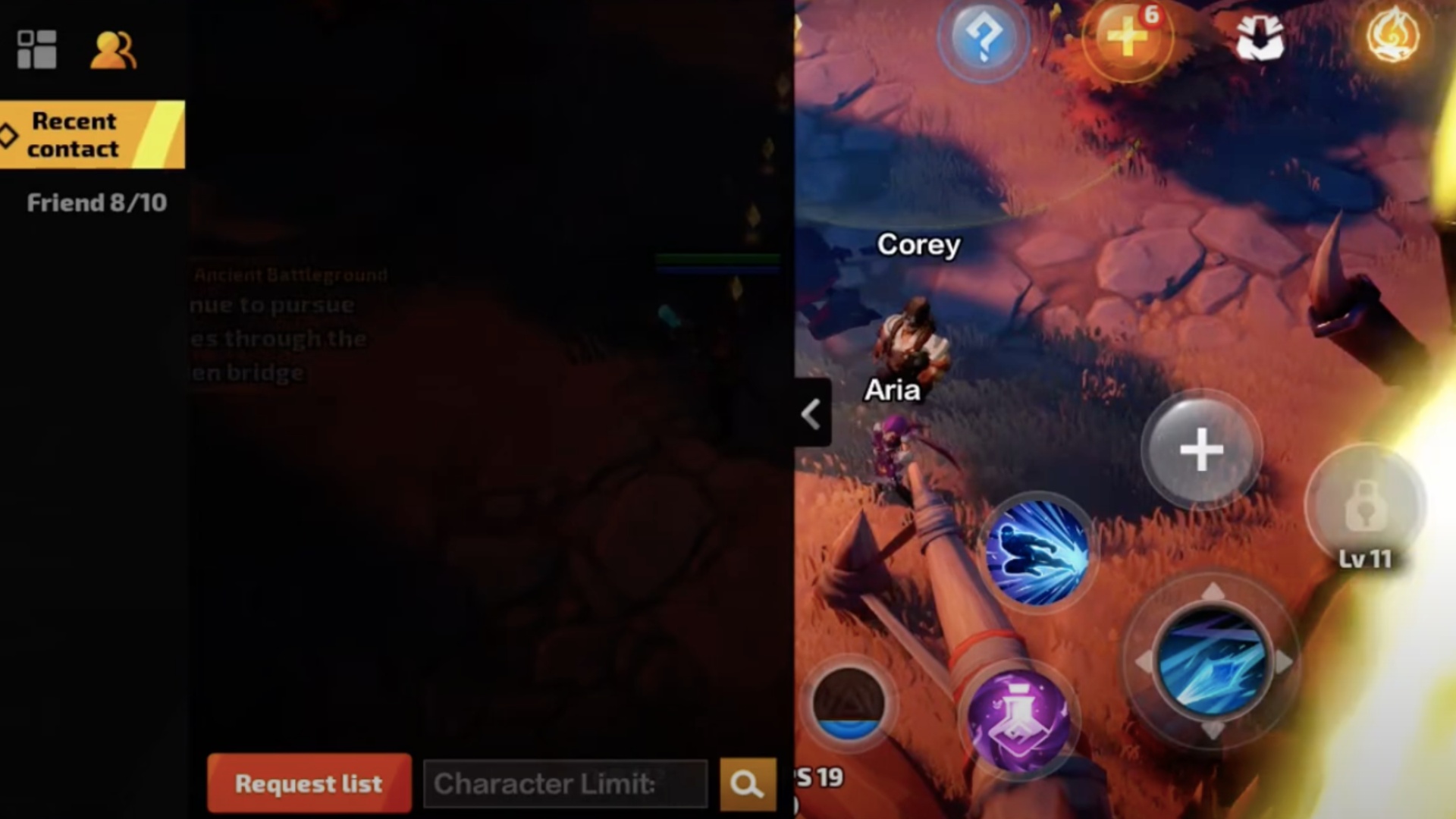 Head to the icon to add friends (Image via XD | Raja Waric/YouTube) )