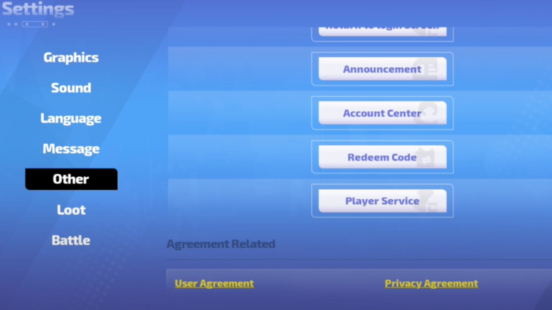 Head to the Others section to redeem the codes (Image via XD | OP Game Guides/YouTube)