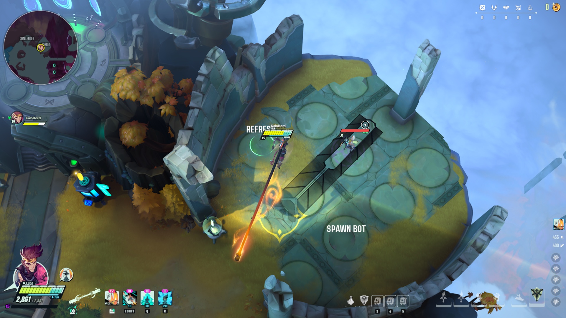 Use your first skill (Image via Theorycraft Games | NetEase Games | Deltias Gaming)