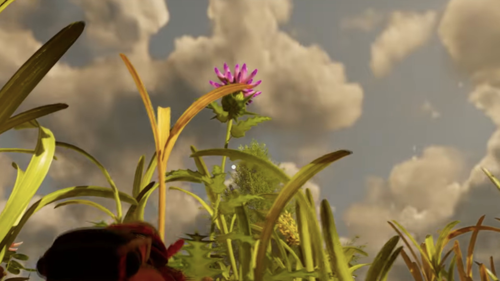 Look for the purple looking flower (Image via Xbox Game Studios)