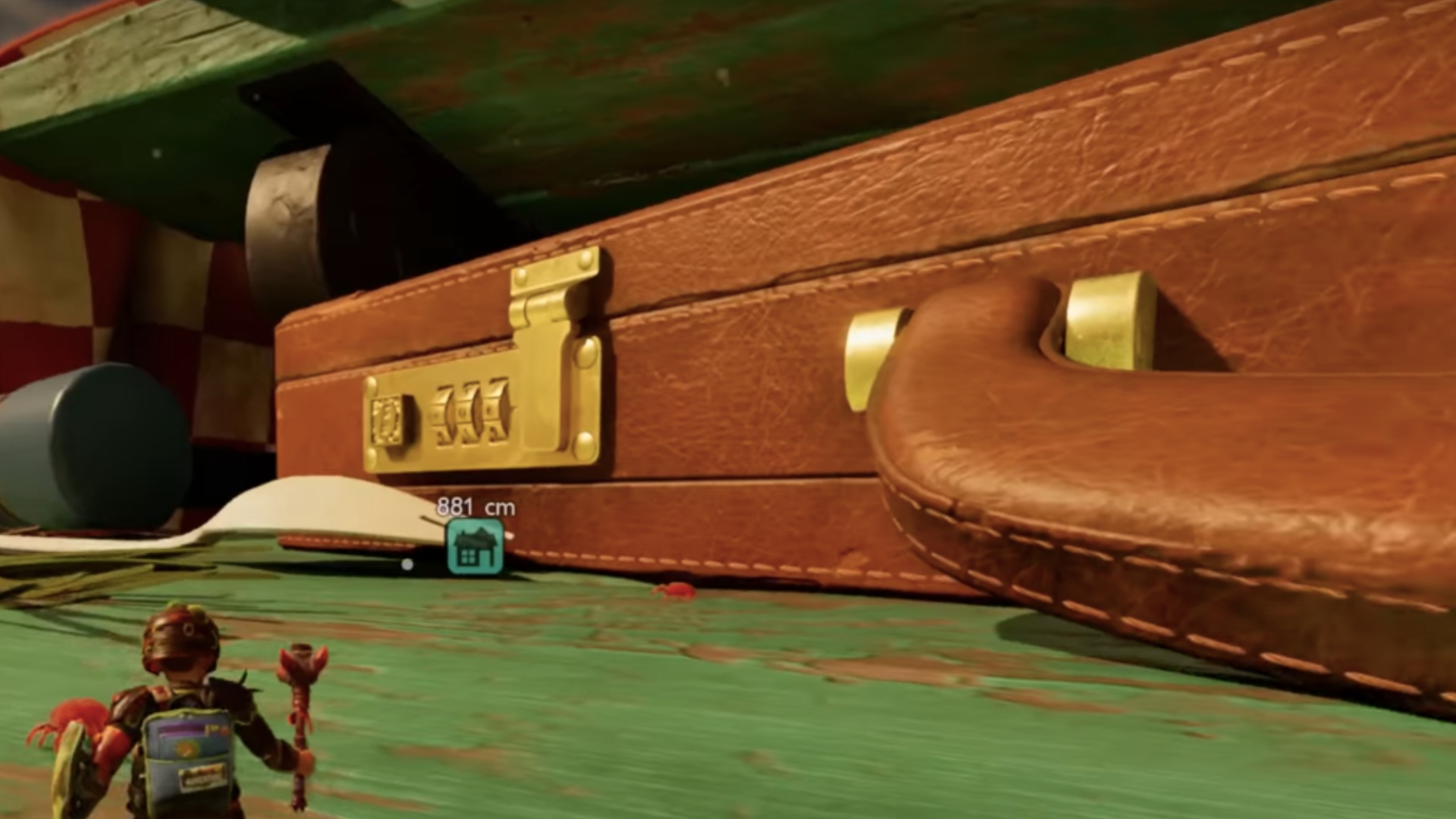 You will require a password to unlock the Briefcase (Image via Xbox Game Studios)