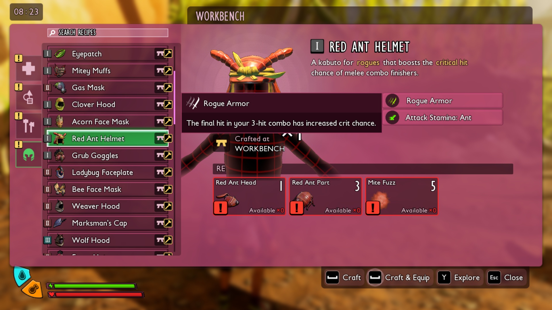 Rogue class armor (Image via Xbox Game Studios | Deltias Gaming)