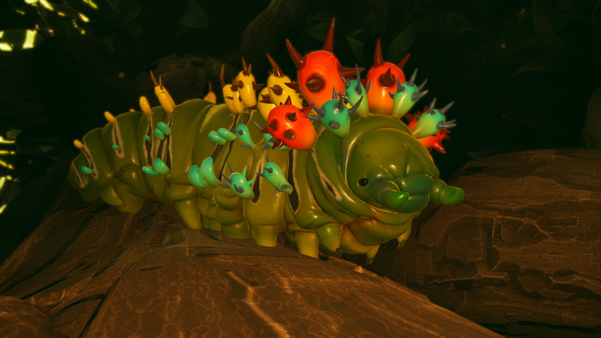 Caterpillars have a lot of Spine Nubs on them (Image via Xbox Game Studios | Deltias Gaming)